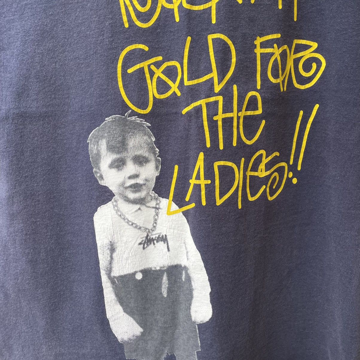 🔥Vintage 00s Stussy Skateboard Kids Rock Graphic Tee