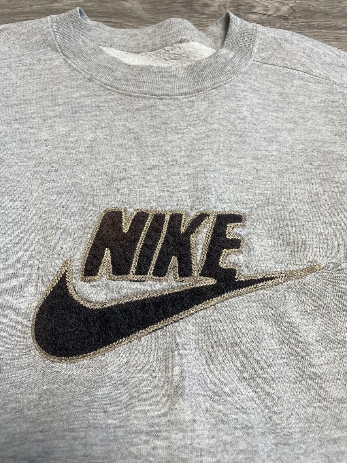 Nike Vintage Nike Center Logo Oversized Buggy Fit Sweatshirt 90s Size US M / EU 48-50 / 2 - 6 Thumbnail