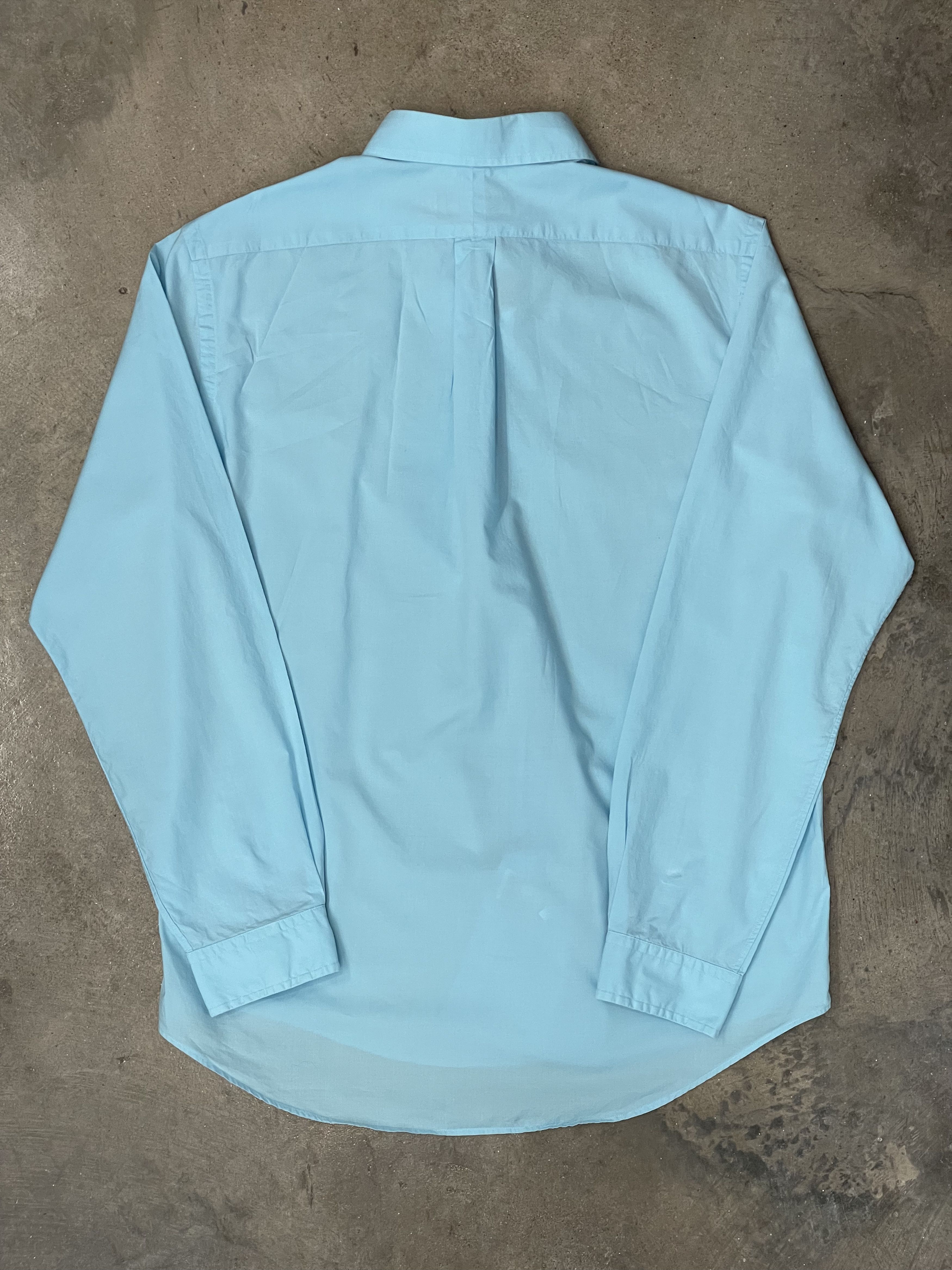 Ralph Lauren Polo Ralph Lauren Oxford Button Down Mens Large Blue Size US L / EU 52-54 / 3 - 2 Thumbnail