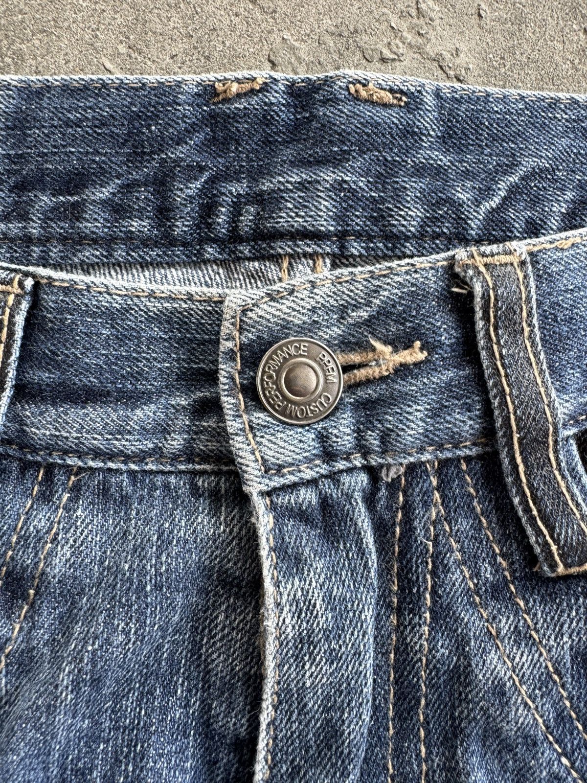 PPFM PPFM Clawmark Faded Denim Pants Y2K Streetwear Size US 32 / EU 48 - 6 Thumbnail
