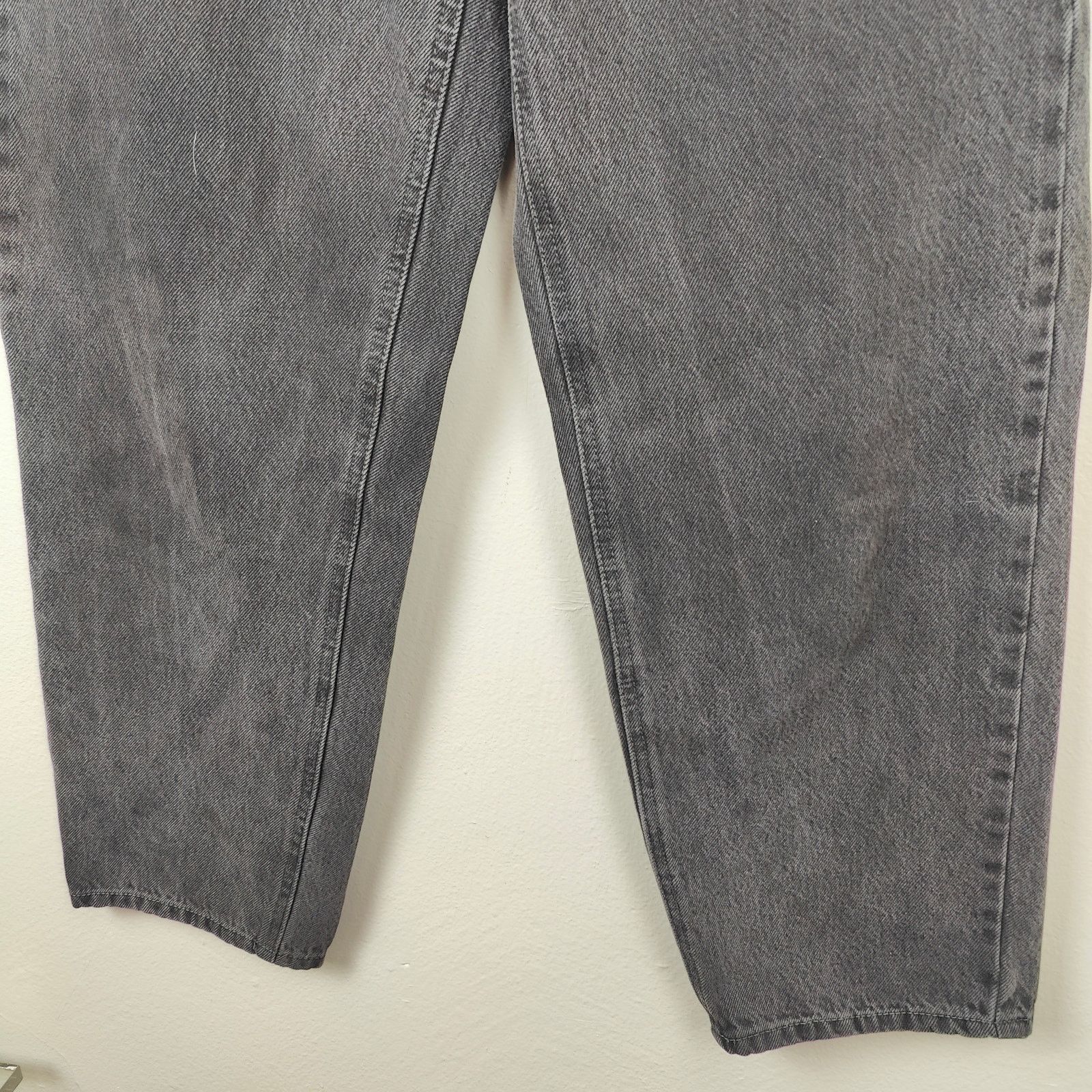 Empyre Empyre Barrel Jeans Womens 28 Charcoal Black Wash Balloon Size 28" / US 6 / IT 42 - 4 Thumbnail