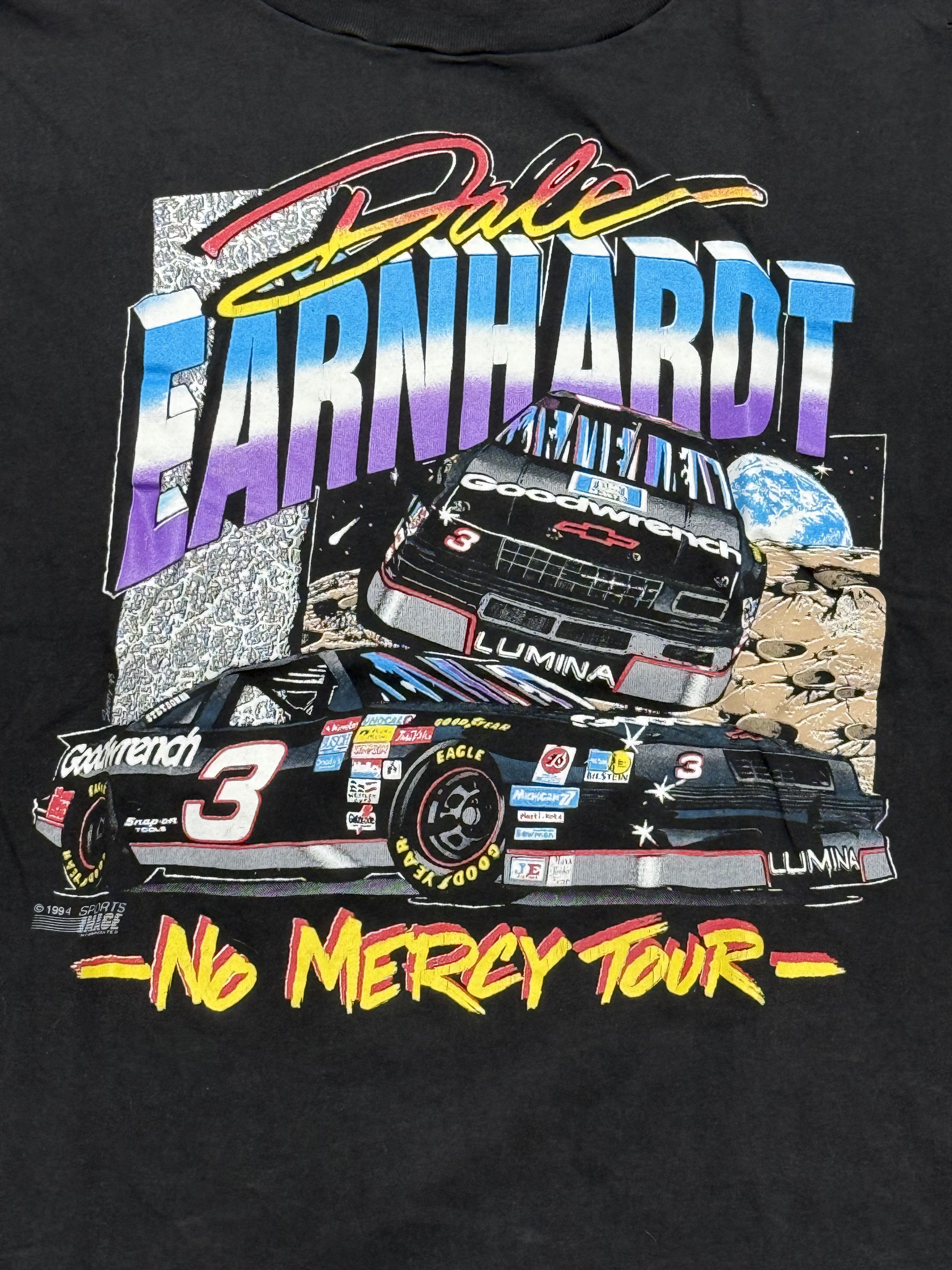NASCAR Vintage 1993 Dale Earnhardt No Mercy Tour Nascar T Shirt Size US M / EU 48-50 / 2 - 2 Thumbnail
