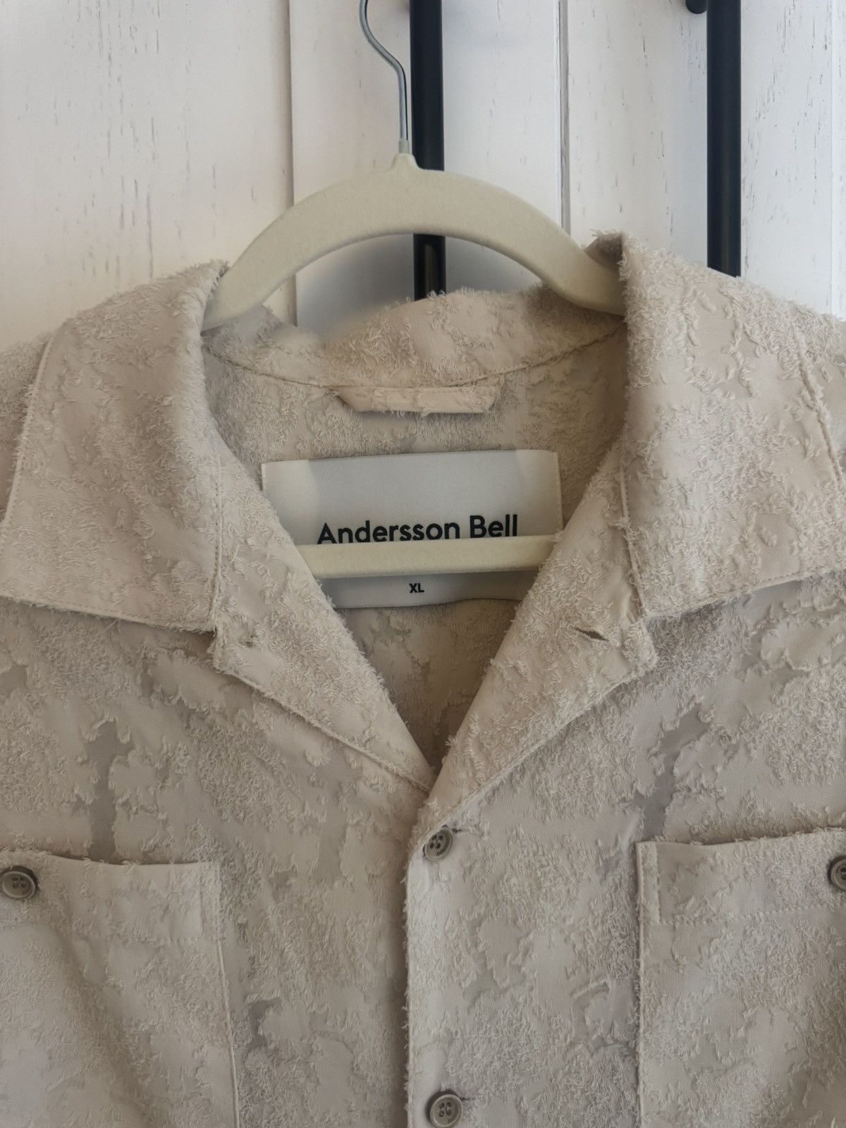 Andersson Bell Andersson Bell Bali Sheer Open Collar Shirt Size US XL / EU 56 / 4 - 3 Thumbnail