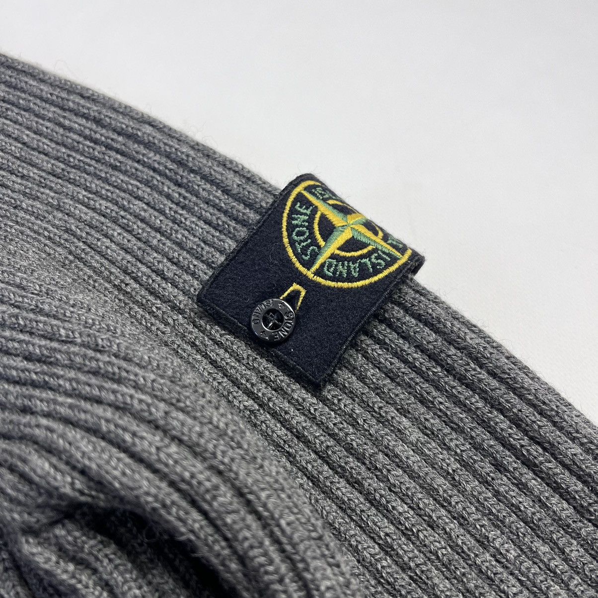 Stone Island Stone Island quarter zip ribbed wool sweater Size US L / EU 52-54 / 3 - 4 Thumbnail