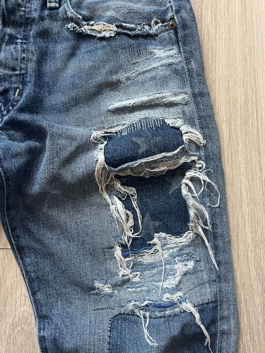 Denim & Supply Ralph Lauren × Polo Ralph Lauren × Ralph Lauren DSRL Distressed Denim Jeans America Size US 29 - 2 Thumbnail