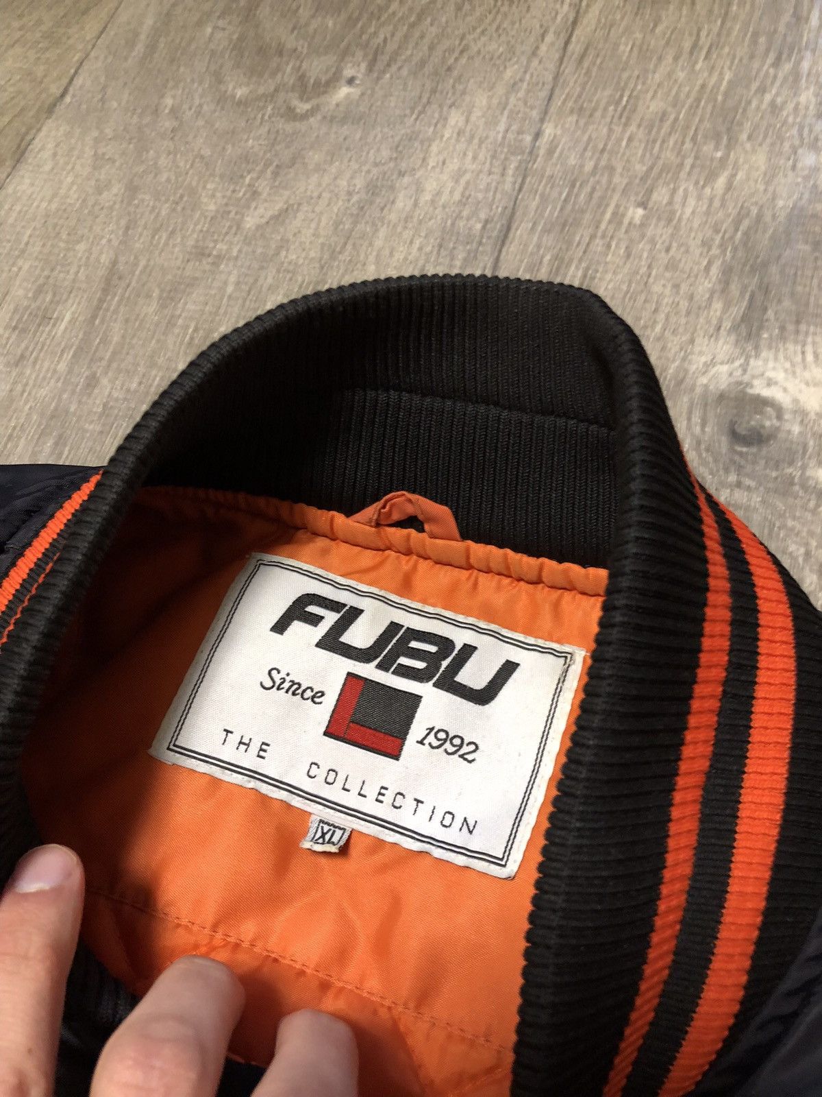 Fubu × Vintage Fubu vintage bomber jacket Size US L / EU 52-54 / 3 - 6 Thumbnail