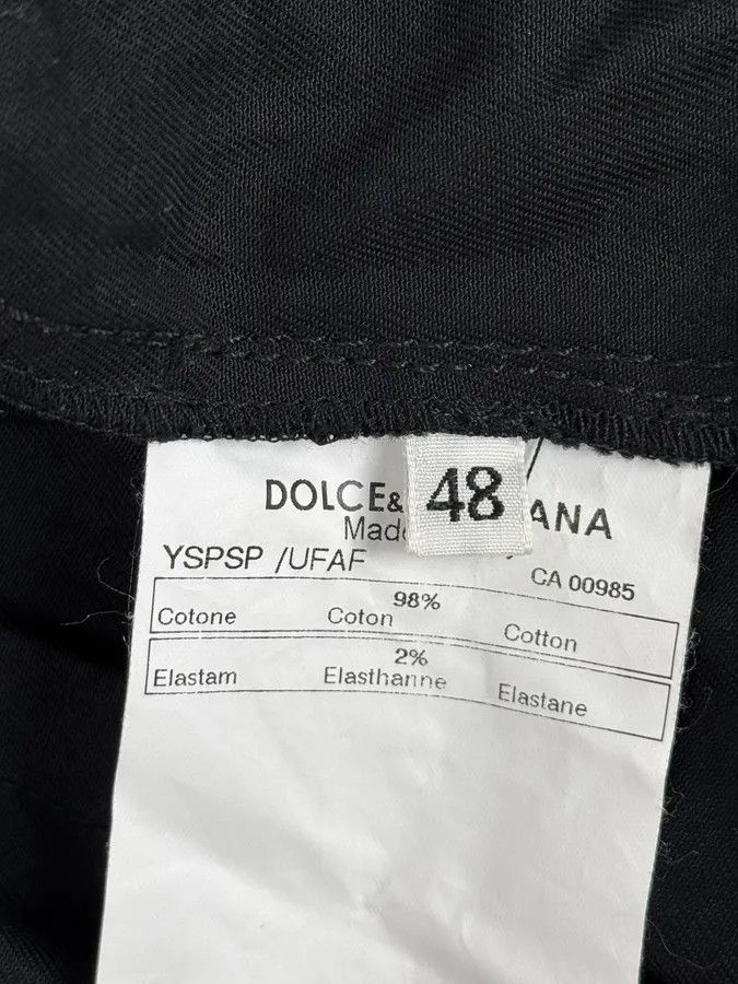 Dolce & Gabbana 2000s Dolce & Gabbana Black Snakeskin Effect Black Jacket Size US M / EU 48-50 / 2 - 11 Thumbnail