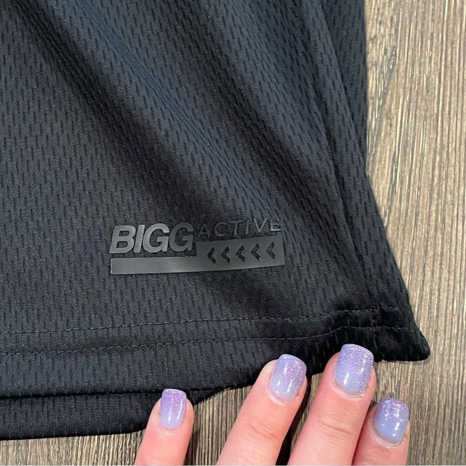 Vintage NWT Johnny Bigg Active Textured Knit Shorts Black Size 5X Size US 44 / EU 60 - 3 Thumbnail