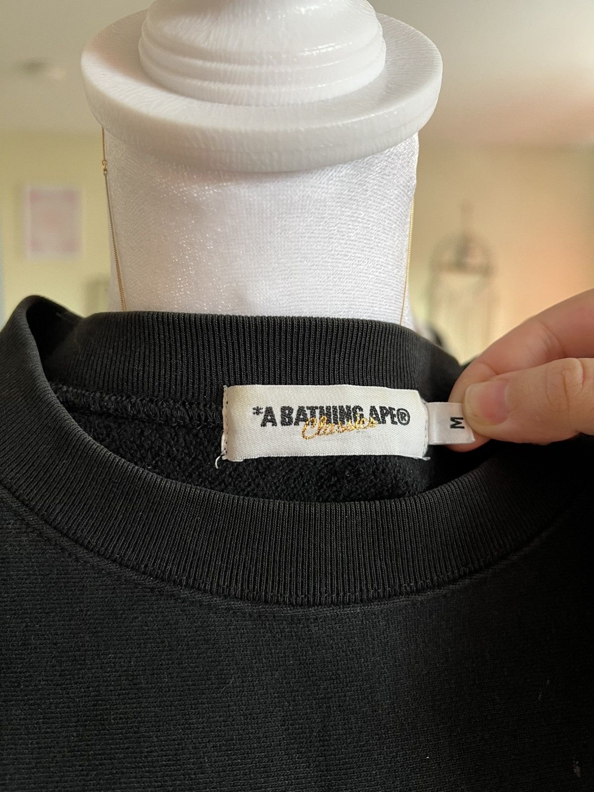 Bape BAPE Classics Black Sweatershirt Size US M / EU 48-50 / 2 - 7 Thumbnail