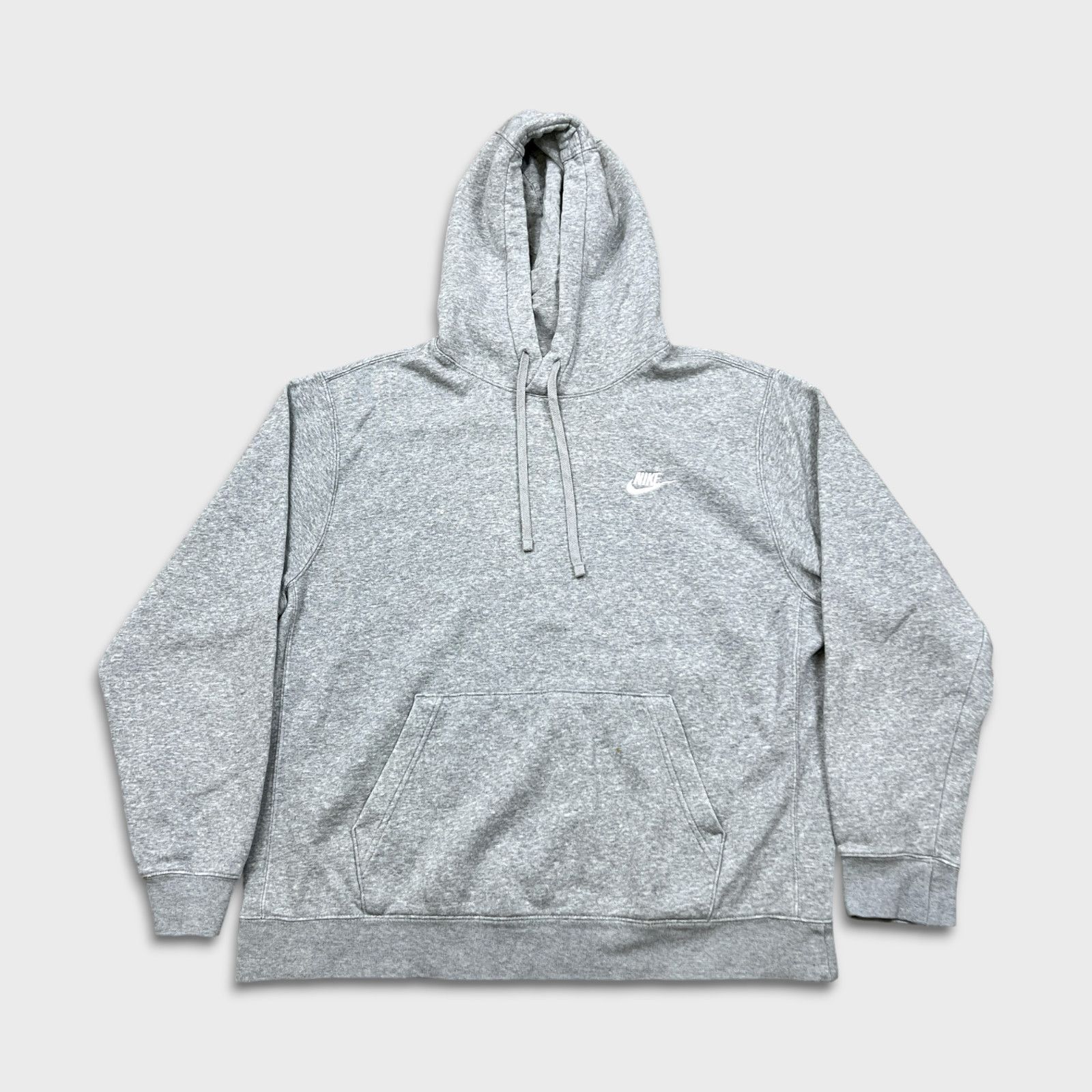 Nike × Vintage Nike Sportswear Hoodie Large Swoosh Pullover Hood Sweatshirt Size US L / EU 52-54 / 3 - 1 Thumbnail