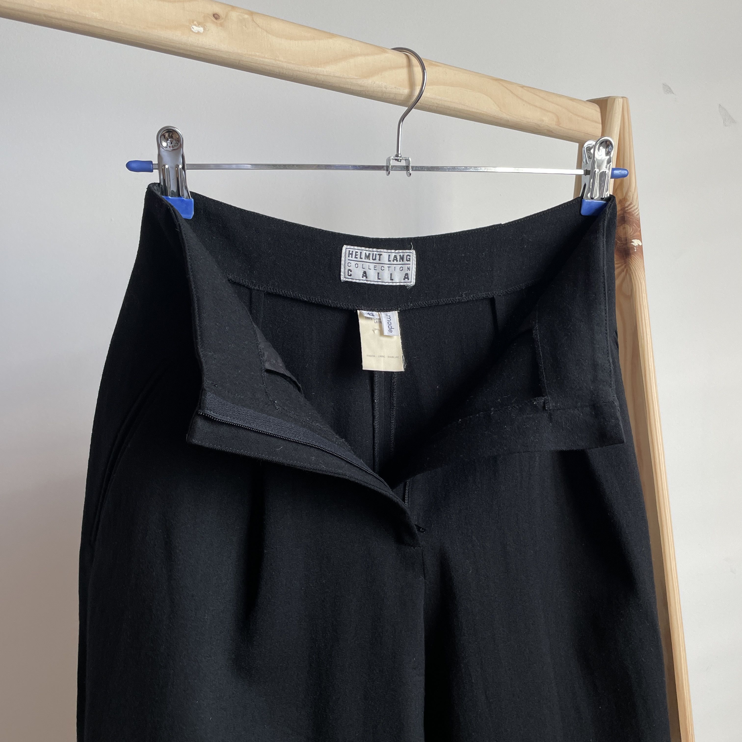 Helmut Lang Helmut Lang Collection Calla 80s Womens Pleated Shorts Skirt Size 28" / US 6 / IT 42 - 7 Thumbnail