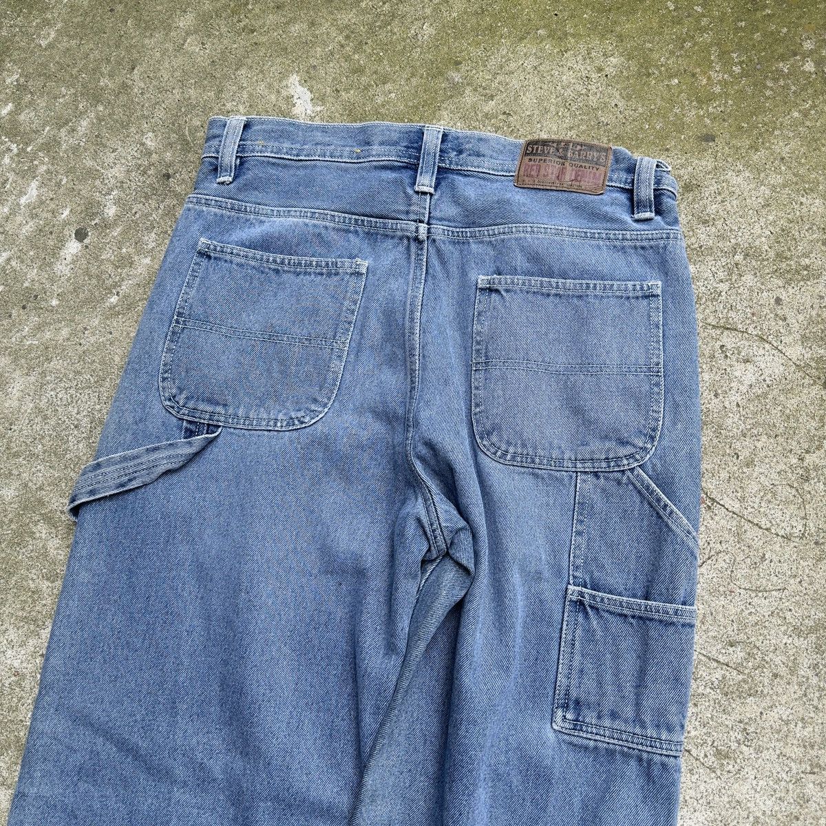 Vintage Vintage Faded Baggy Light Wash Skater Jeans ERD Grunge Size US 32 / EU 48 - 6 Thumbnail