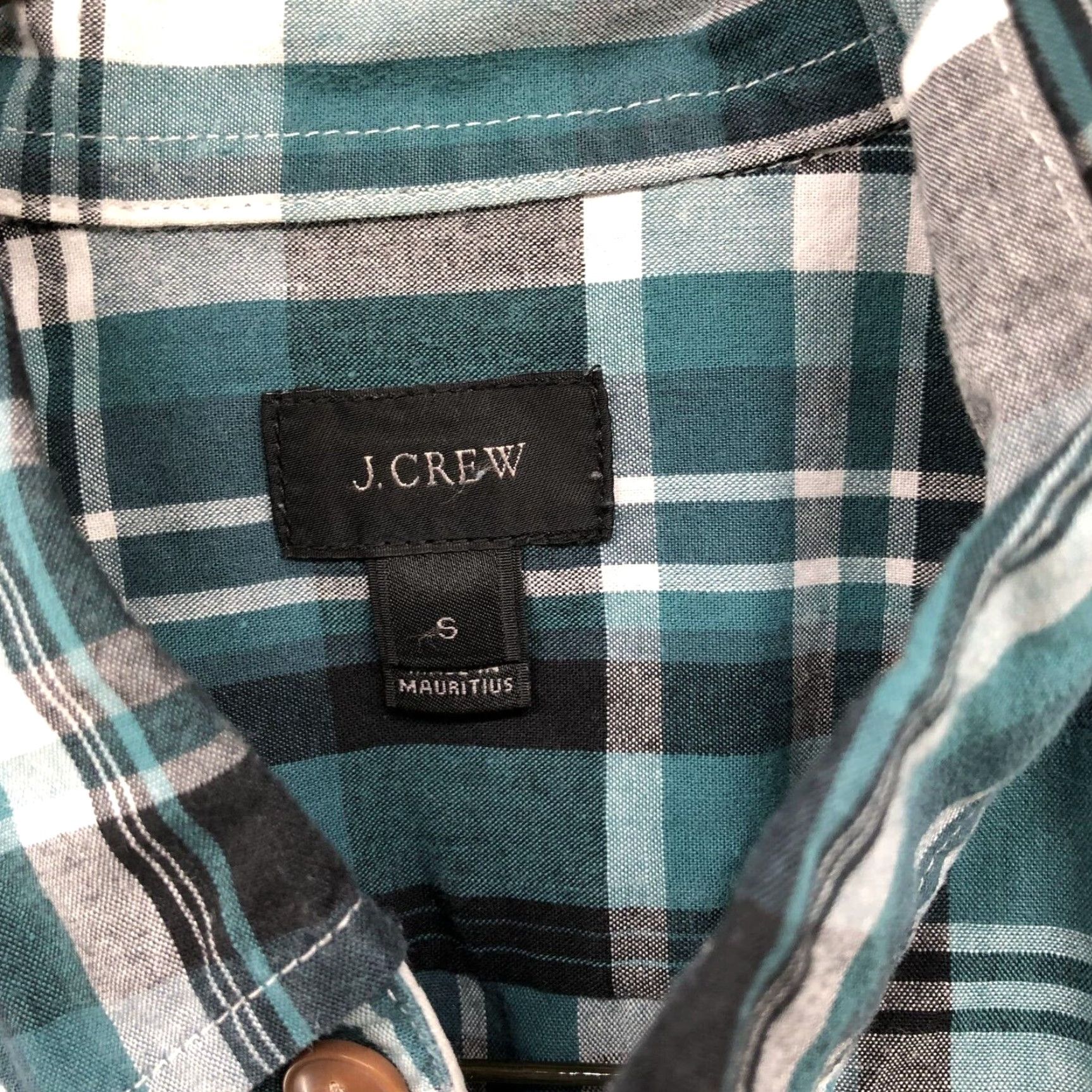 J.Crew J Crew Mens Classic Long Sleeve Shirt Small Extra Large S Green Cotton Size US S / EU 44-46 / 1 - 5 Thumbnail