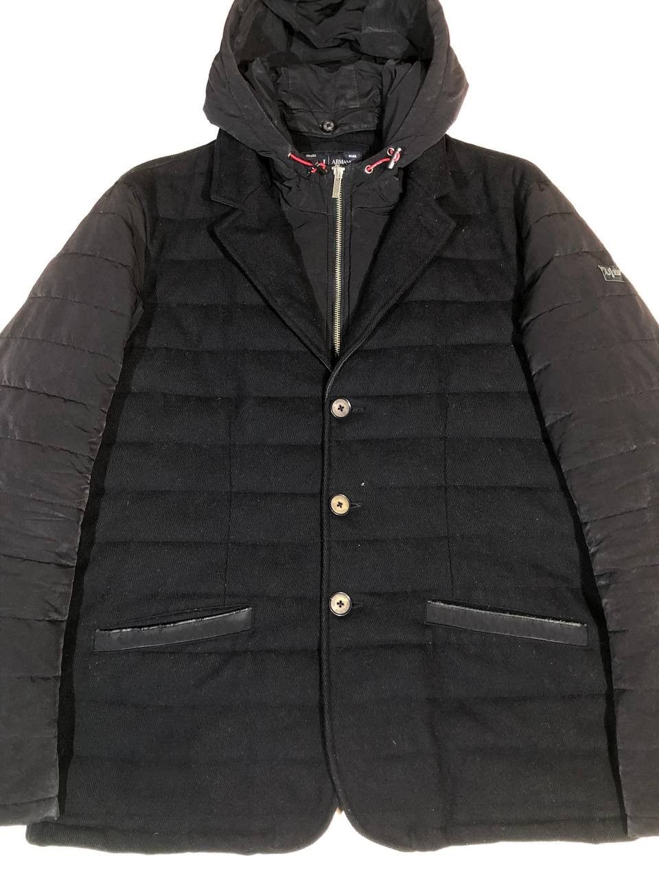 Armani Armani Jeans Luxury Wool Blazer Jacket Size US L / EU 52-54 / 3 - 10 Thumbnail