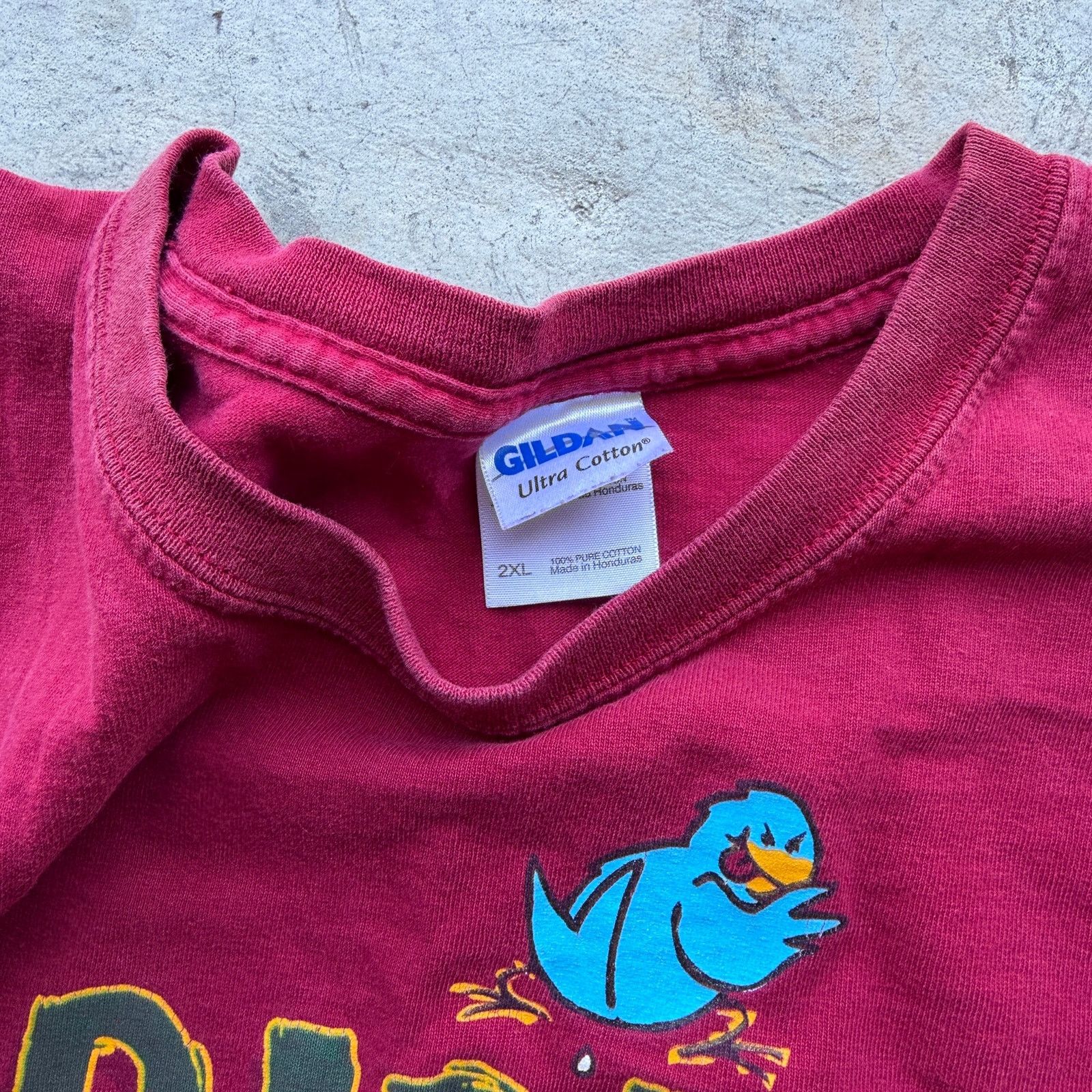 Other Vintage Y2K “Bird Shirt” Funny Graphic Tee Maroon 2XL Size US XXL / EU 58 / 5 - 3 Thumbnail