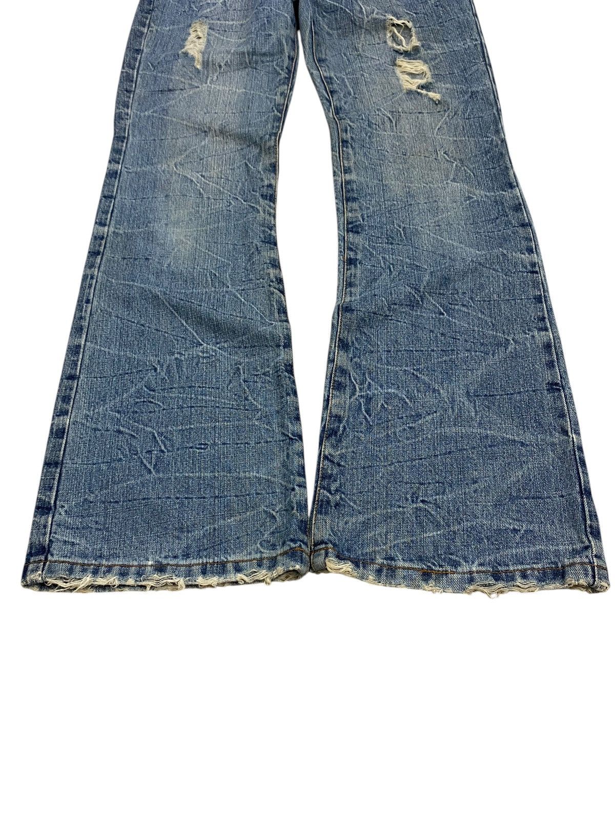Hysteric Glamour Flare Daily Topics Japan Whisker Clawn Marks Honeycomb Size US 29 - 3 Thumbnail