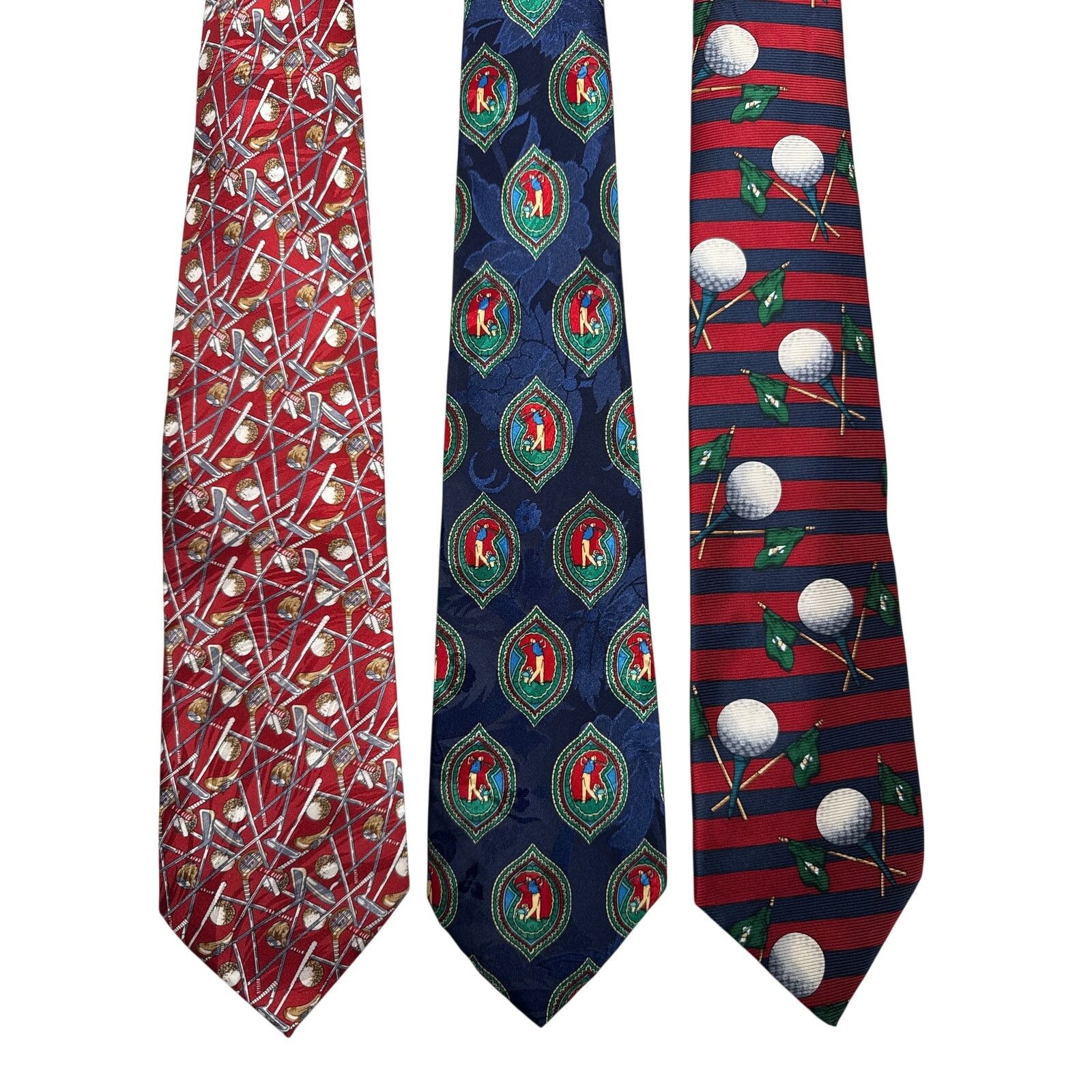 Other 1990s Golf Silk Tie Set Canterbury Museum Artifacts City-One Size ONE SIZE - 1 Thumbnail