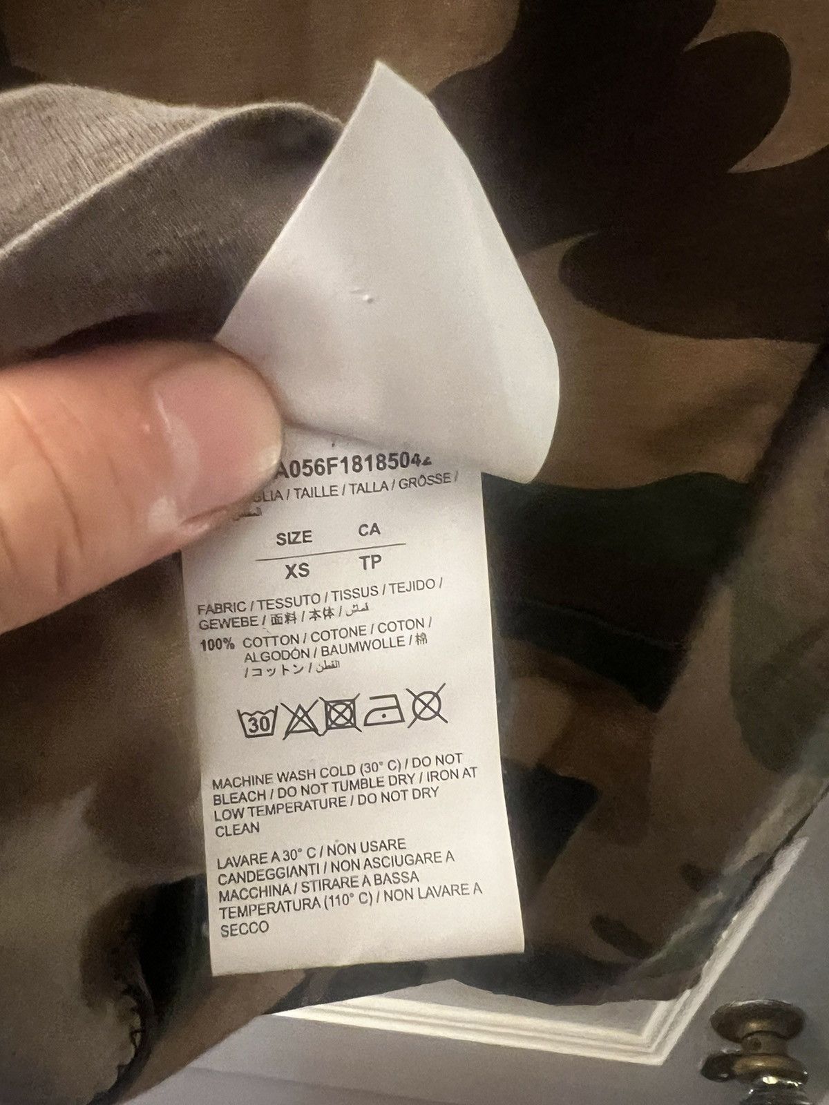 Off-White Off-White Reconstructed Camo Tee size XS Size US XS / EU 42 / 0 - 6 Thumbnail