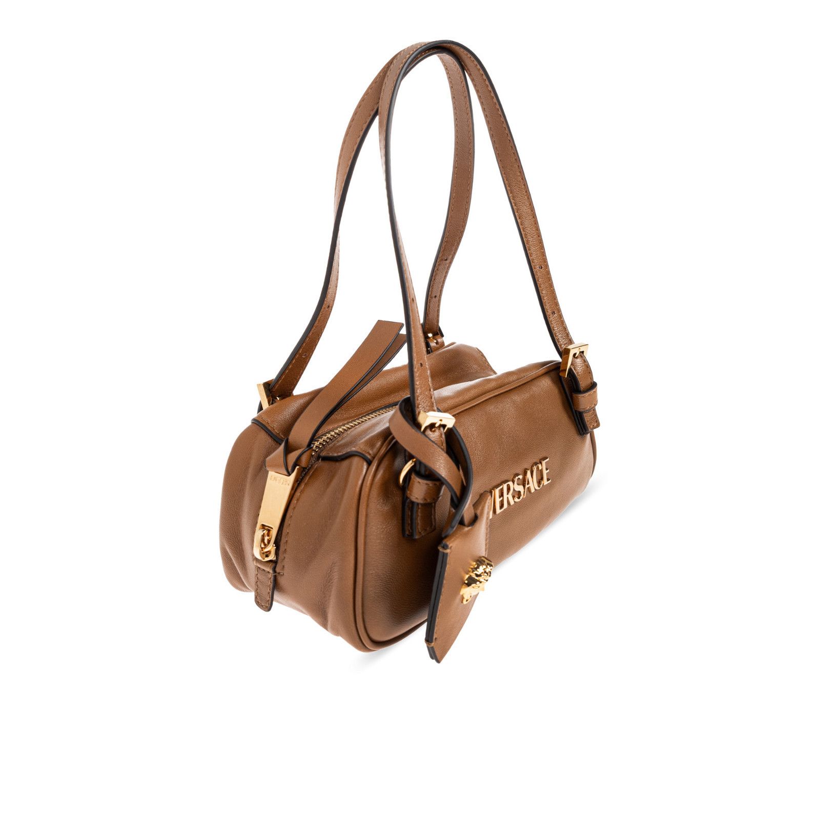 Versace VERSACE Tag Mini Brown Shoulder Bag New & Authentic Size ONE SIZE - 3 Thumbnail