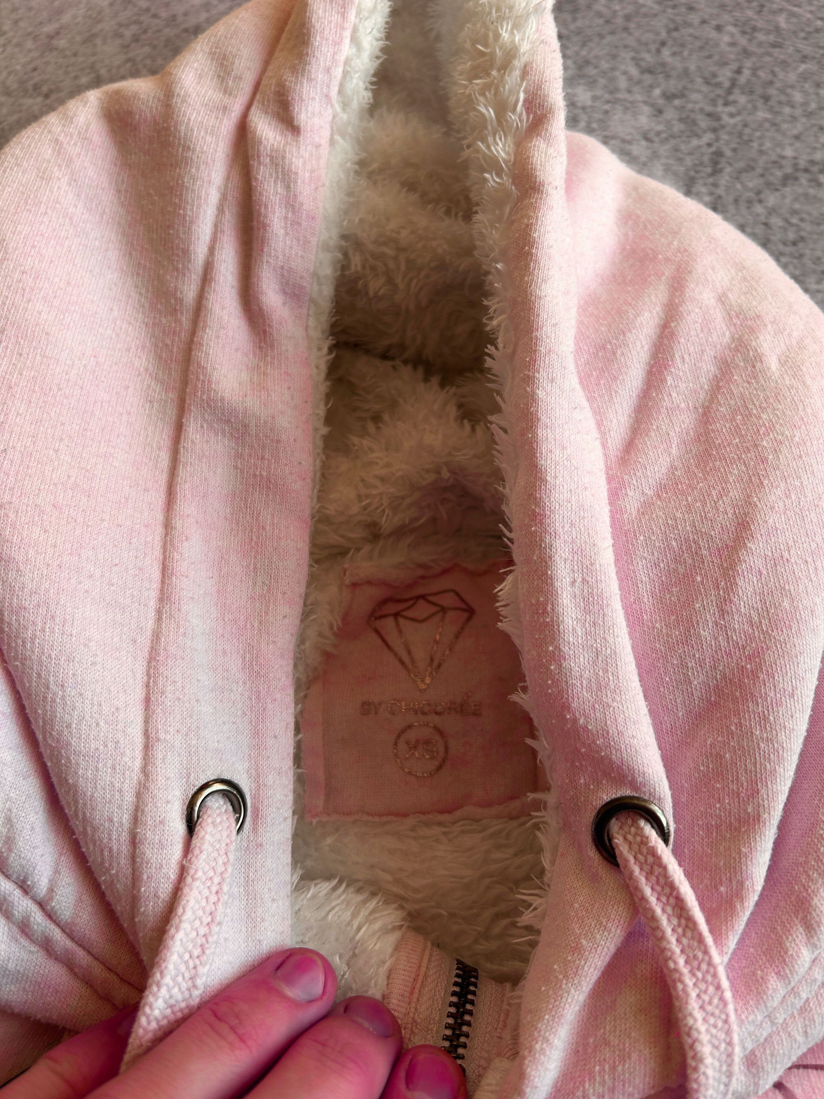 Japanese Brand VTG If Six Was Nine Style Japanese Pink Fur Mohair Hoodie Y2 Size US XS / EU 42 / 0 - 7 Thumbnail