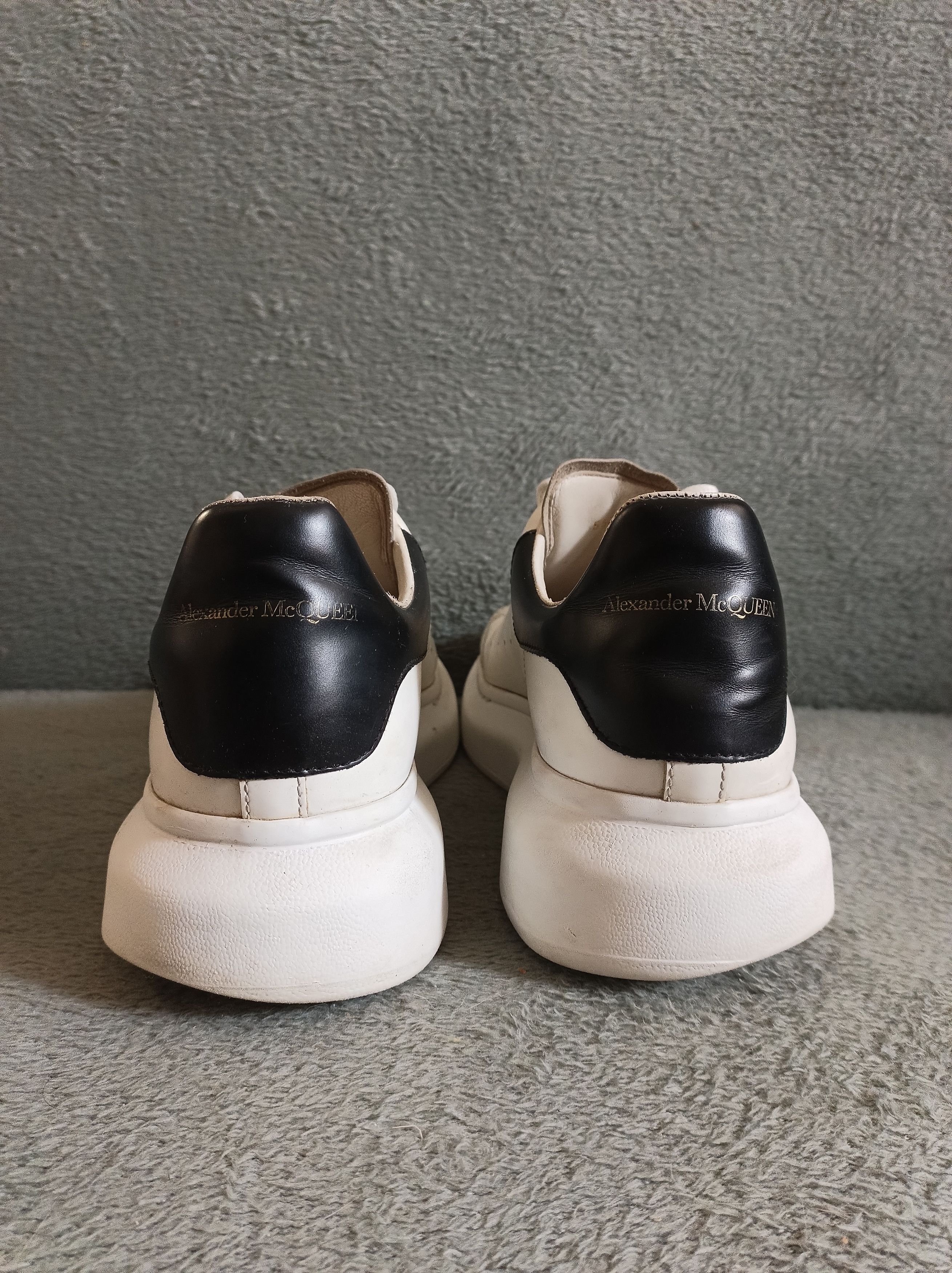 Alexander McQueen Alexander McQueen Oversized Leather Sneakers EU41 Size US 7.5 / EU 40-41 - 8 Thumbnail