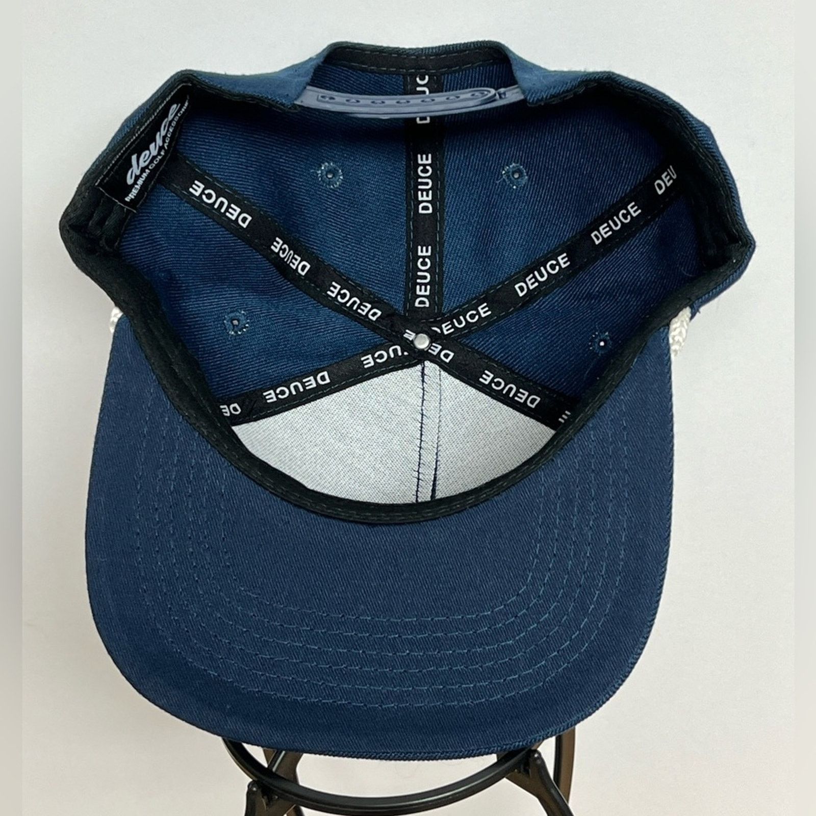 Deuce Deuce Golf Men's Signature Tour Performance Rope Hat NWOT Size ONE SIZE - 5 Thumbnail