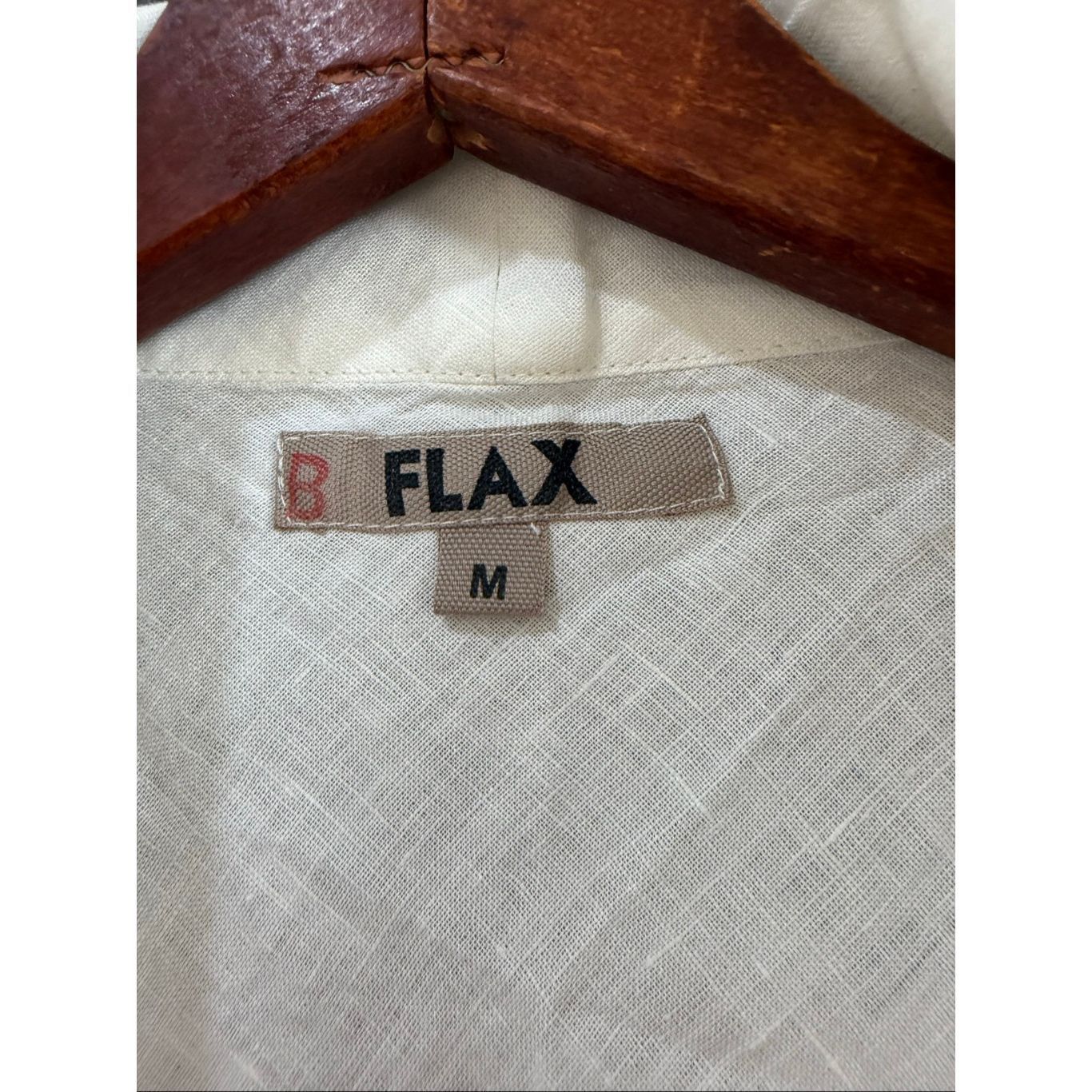FLAX Flax button front linen blouse/ jacket sz M Size M / US 6-8 / IT 42-44 - 3 Thumbnail
