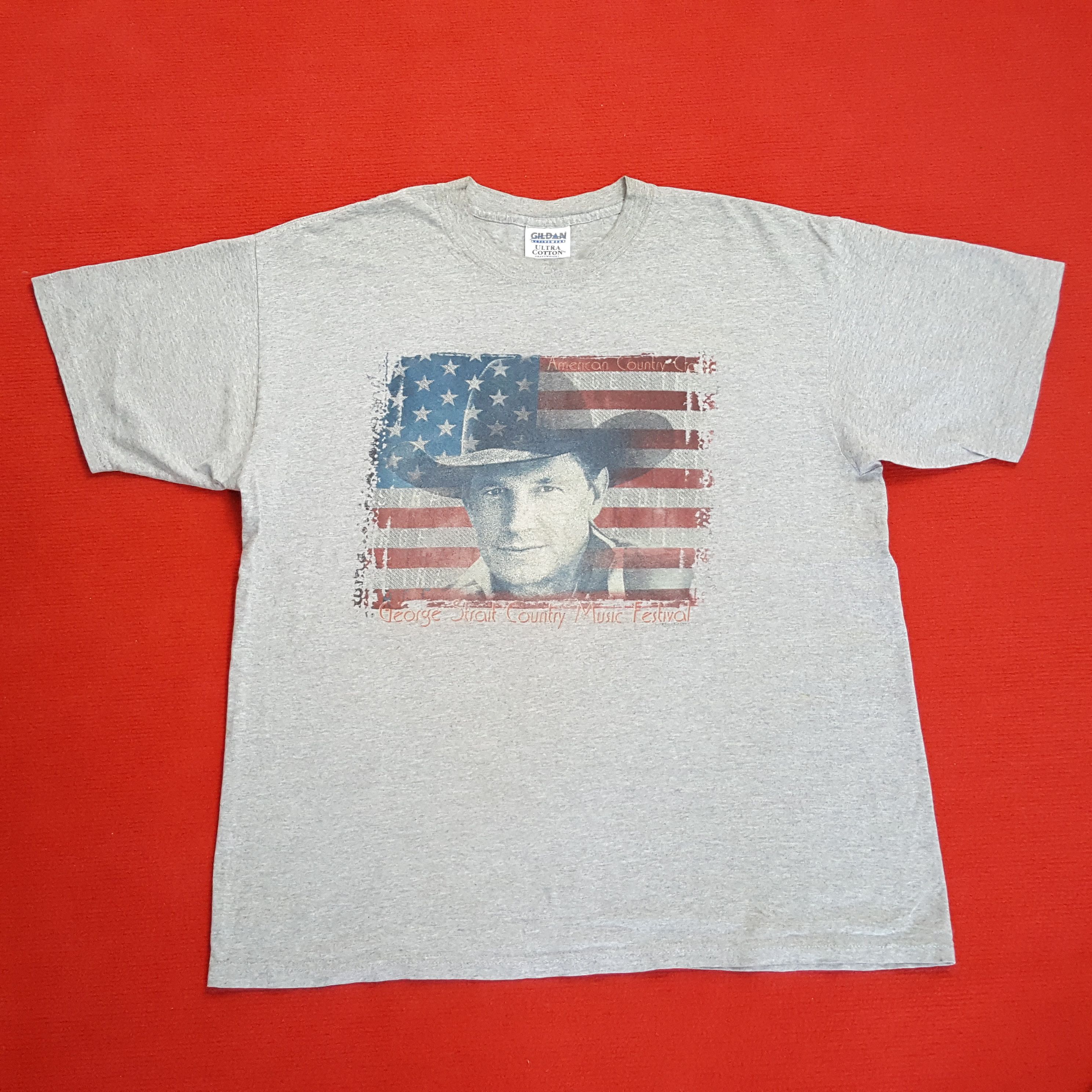 George Straits Country Music Festival Singer Music Tshirt