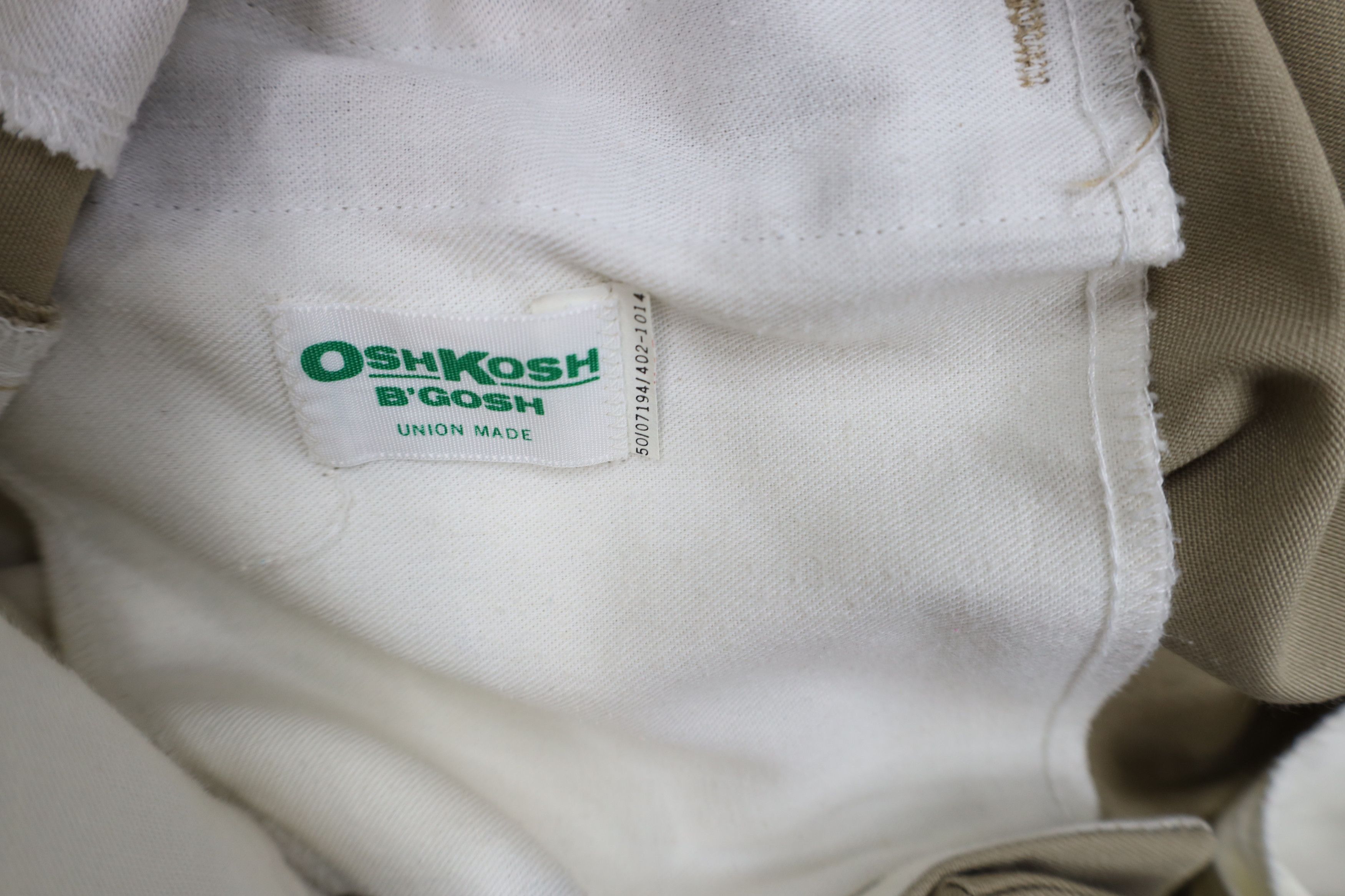 Vintage Vintage 70s OshKosh B'Gosh Wide Leg Chino Pants Beige USA Size US 36 / EU 52 - 8 Thumbnail