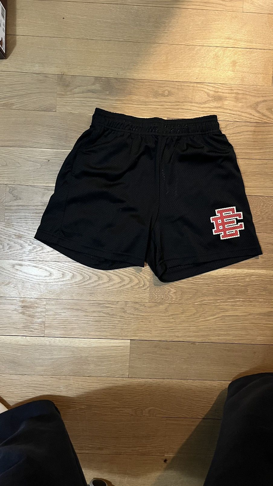 Black and Red Eric Emanuel shorts