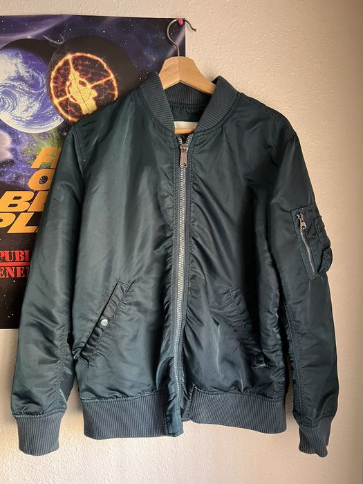 Supreme Supreme Blood Chit MA-1 Bomber Teal | Grailed