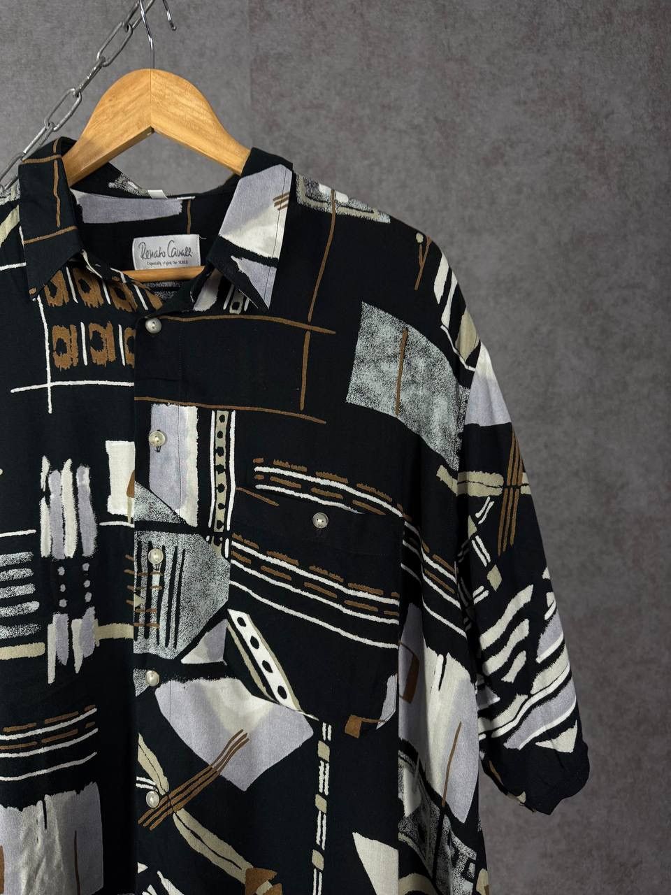 Vintage Roberto Cavalli art crazy hawaiian vintage shirt Size US XL / EU 56 / 4 - 2 Thumbnail