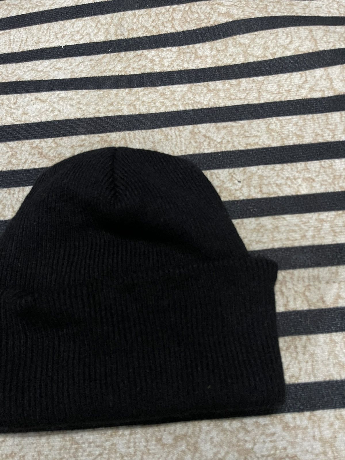 NFL 90s NFL RAIDERS EMBROIDERED LOGO BEANIE HAT Size ONE SIZE - 5 Thumbnail