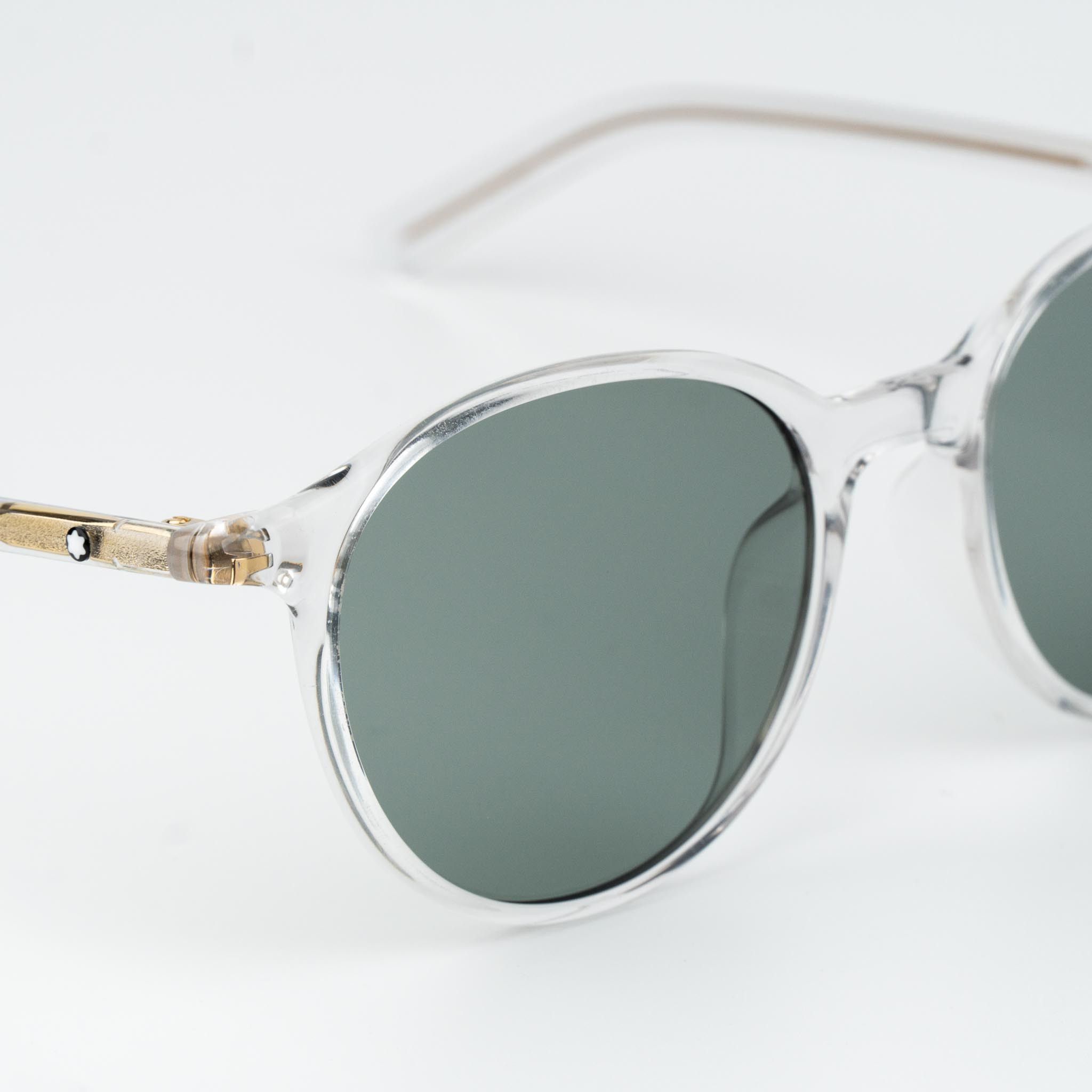 Montblanc Montblanc Men Sunglasses Round MB0326SA 004 NEW AUTHENTIC Size ONE SIZE - 6 Thumbnail