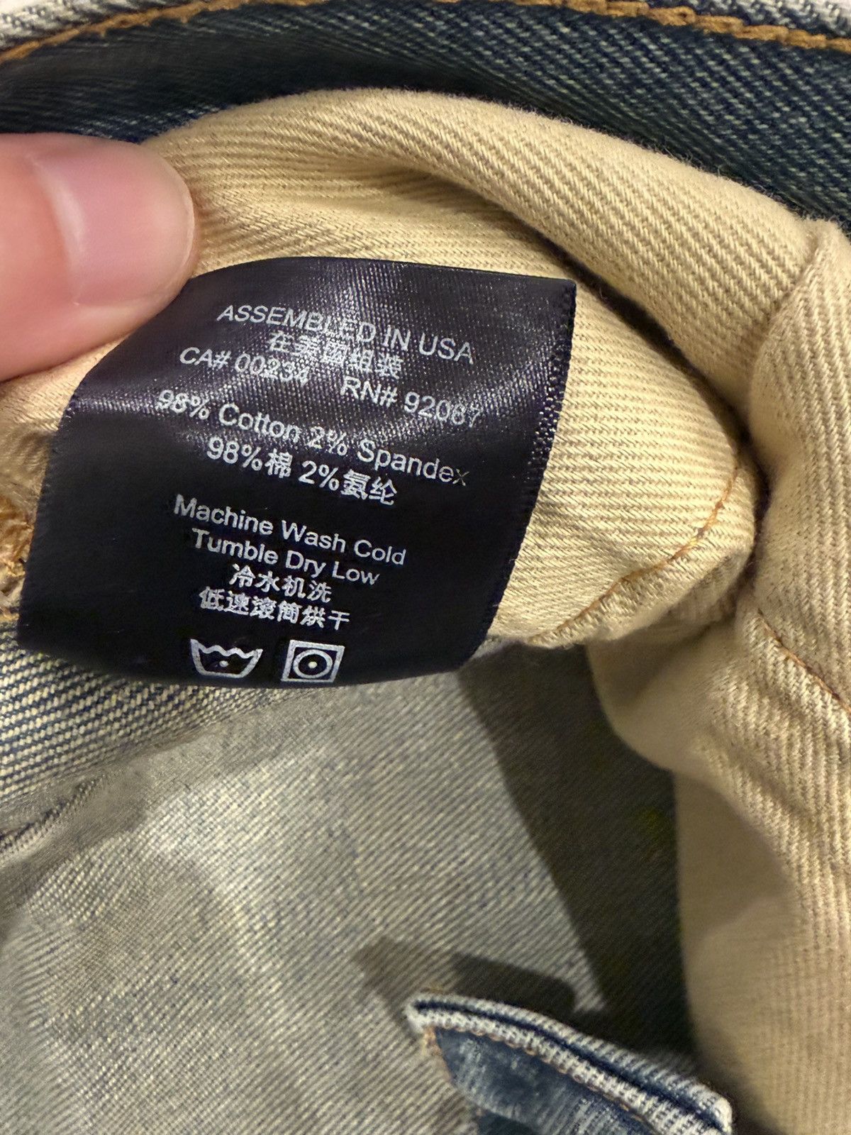 Rhude Rhude Rhoadster Denim Size US 33 - 5 Thumbnail