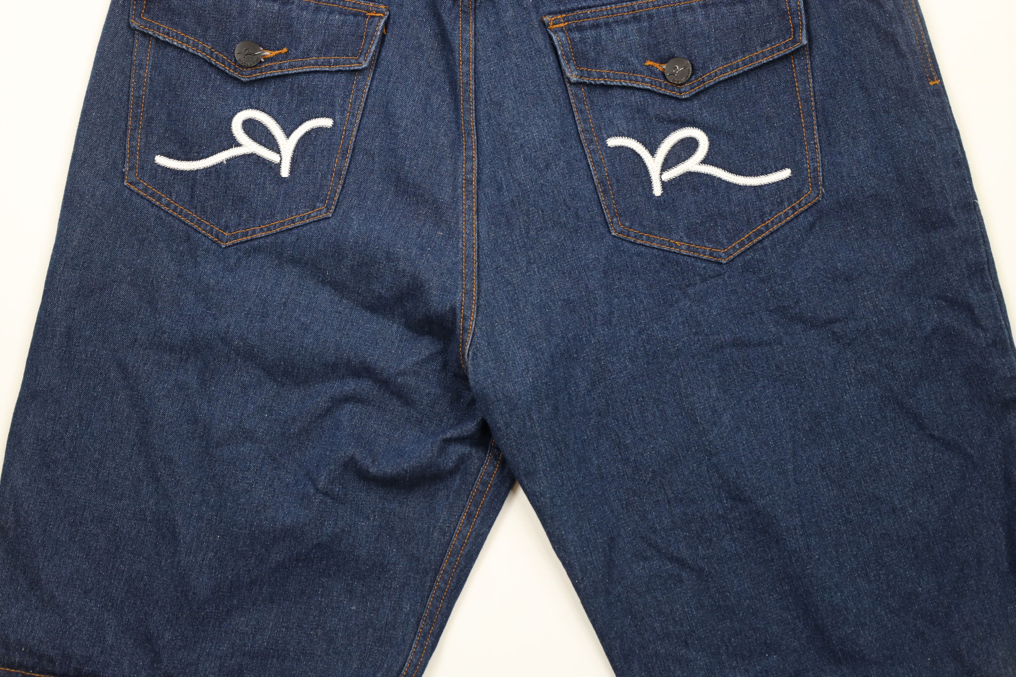 Rocawear × Vintage Vintage Rocawear Relaxed Fit Hip Hop Denim Jean Shorts Blue Size US 40 / EU 56 - 10 Thumbnail