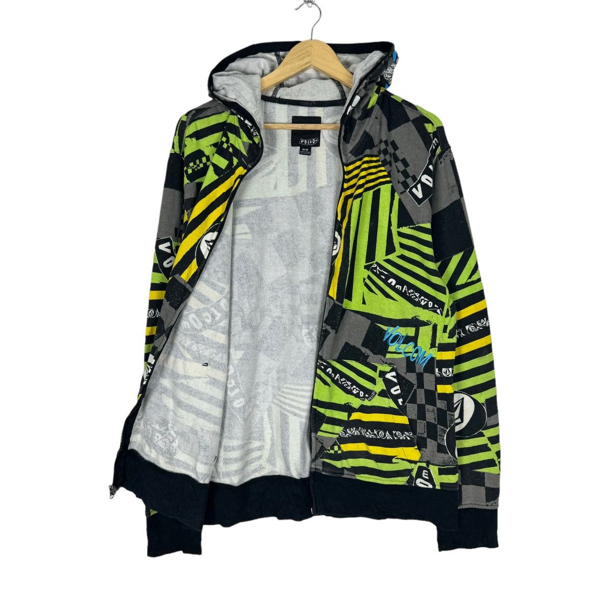 Volcom ☀️VOLCOM SKATE HOODIE ZIPPER SWEATSHIRT PULLOVER Size US M / EU 48-50 / 2 - 5 Thumbnail