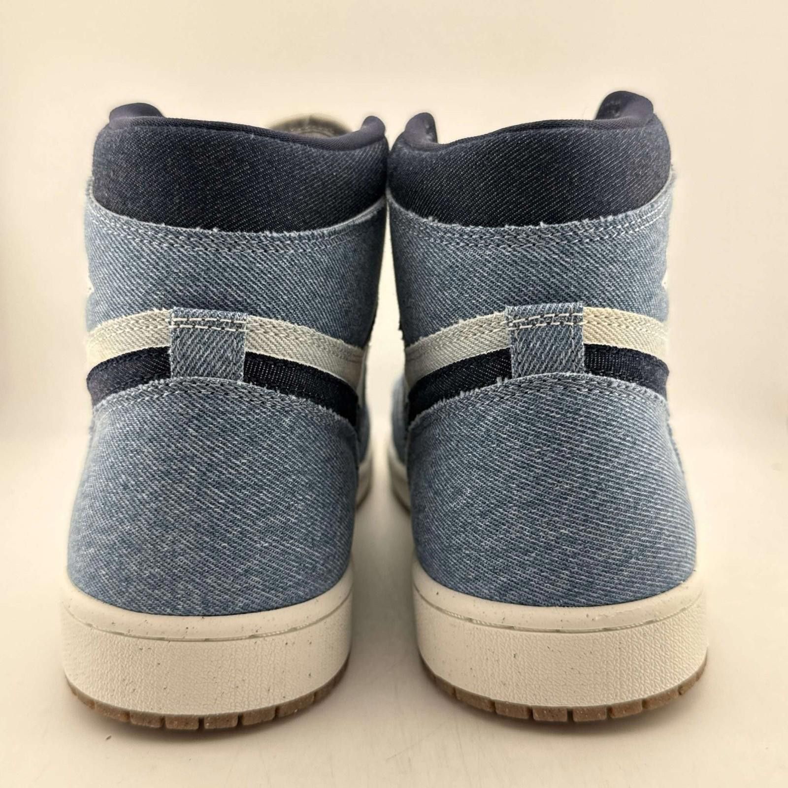 Nike Air Jordan 1 Retro High Denim US 12 Used with Box FQ2... Size US 12 / EU 45 - 5 Thumbnail