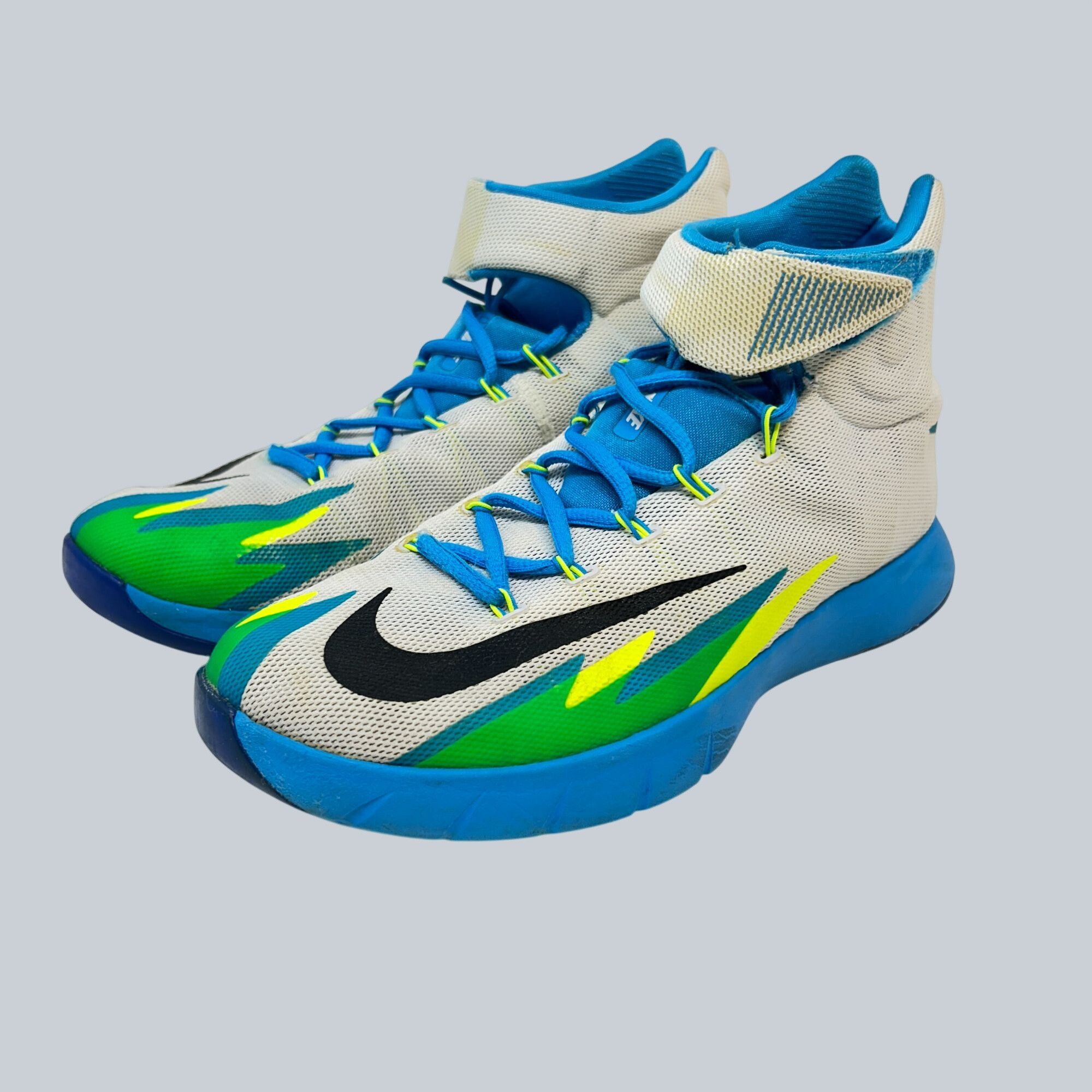 Nike Nike Zoom HyperRev White Vivid Blue' 630913-100 Mens Sz 10.5 Size US 10.5 / EU 43-44 - 2 Thumbnail