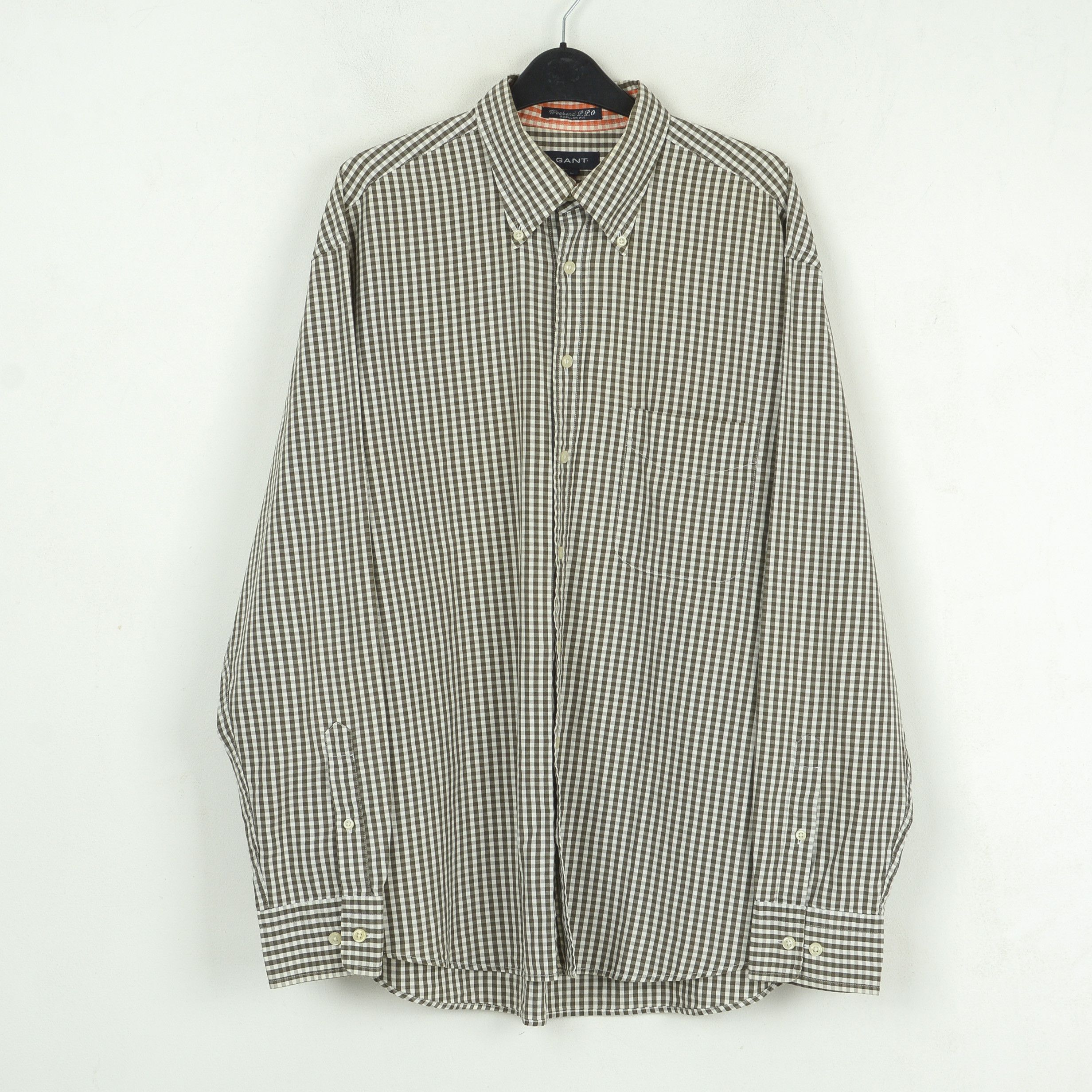 Gant Men Casual Shirt Check Oxford Long Sleeve Formal Regular Top Size US L / EU 52-54 / 3 - 1 Thumbnail