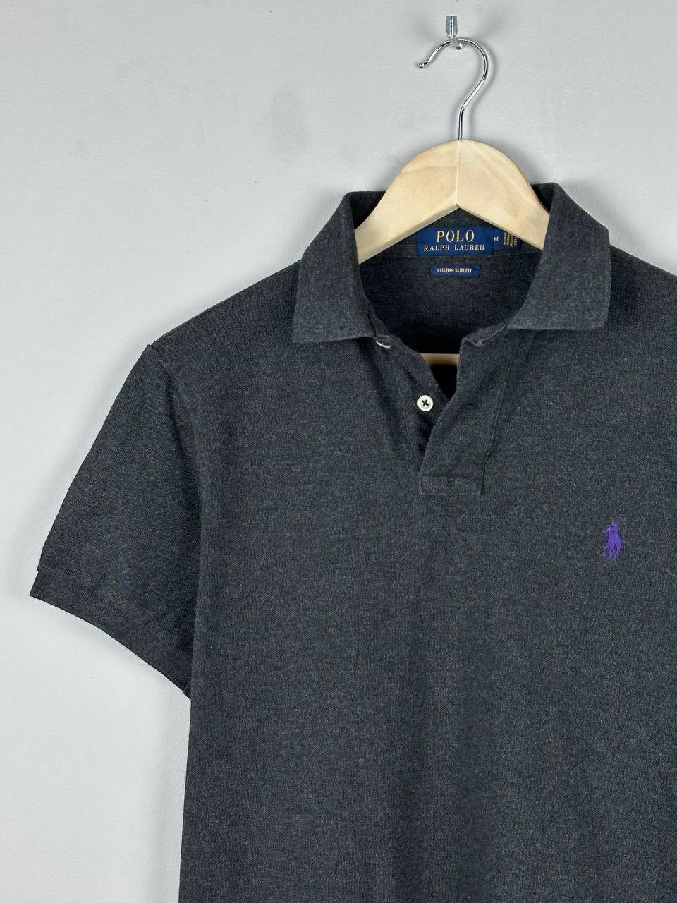 Polo Ralph Lauren Polo Ralph Lauren Luxury Grey Basic Polo T Shirt Size US M / EU 48-50 / 2 - 1 Thumbnail
