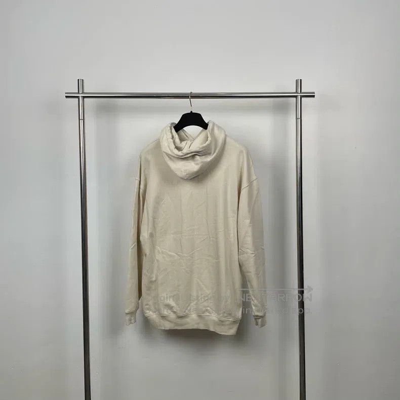 Balenciaga Balenciaga Rotating logo off-white hoodie Size US XS / EU 42 / 0 - 2 Thumbnail