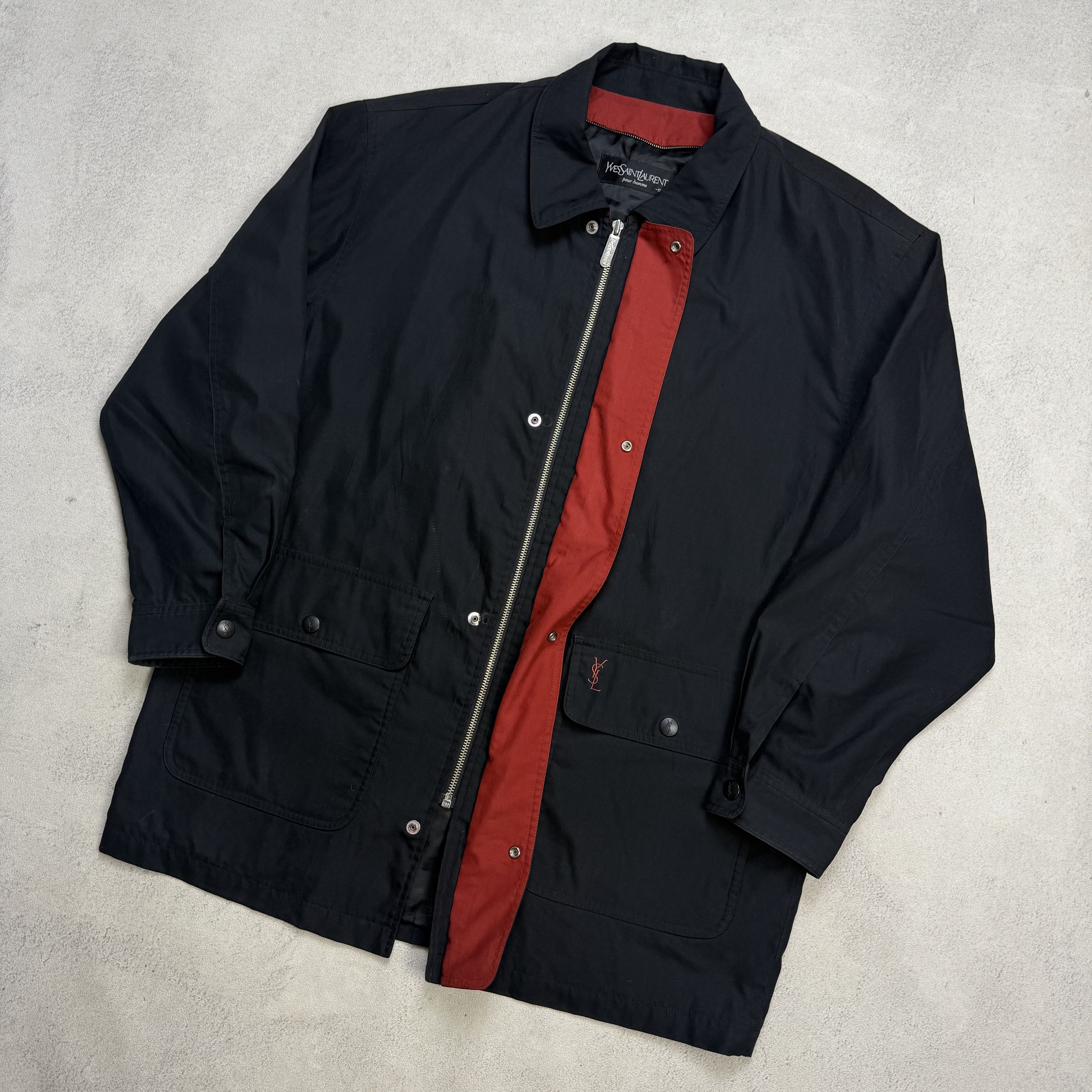 Yves Saint Laurent Vintage Yves Saint Laurent YSL Coat Jacket Size US L / EU 52-54 / 3 - 2 Thumbnail