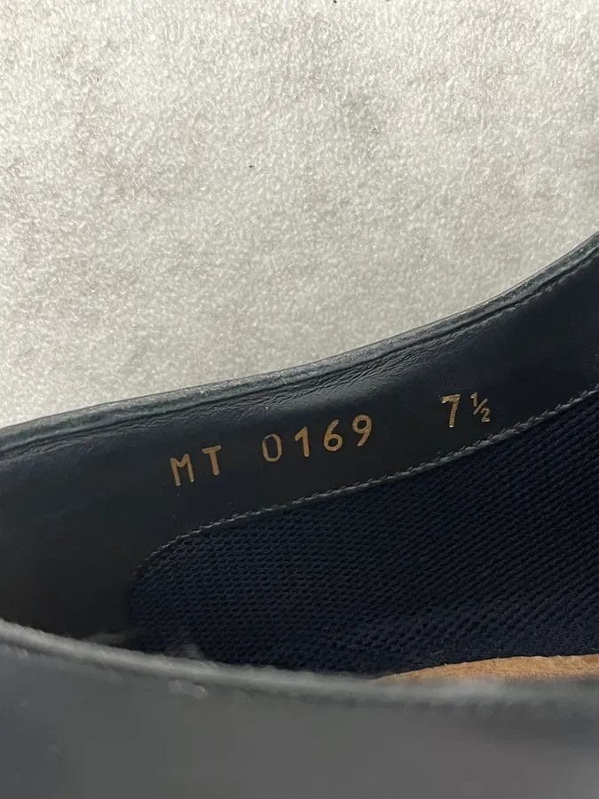Louis Vuitton Louis Vuitton Black Modern Classy Leather Derby Shoes Size US 7.5 / EU 40-41 - 8 Thumbnail