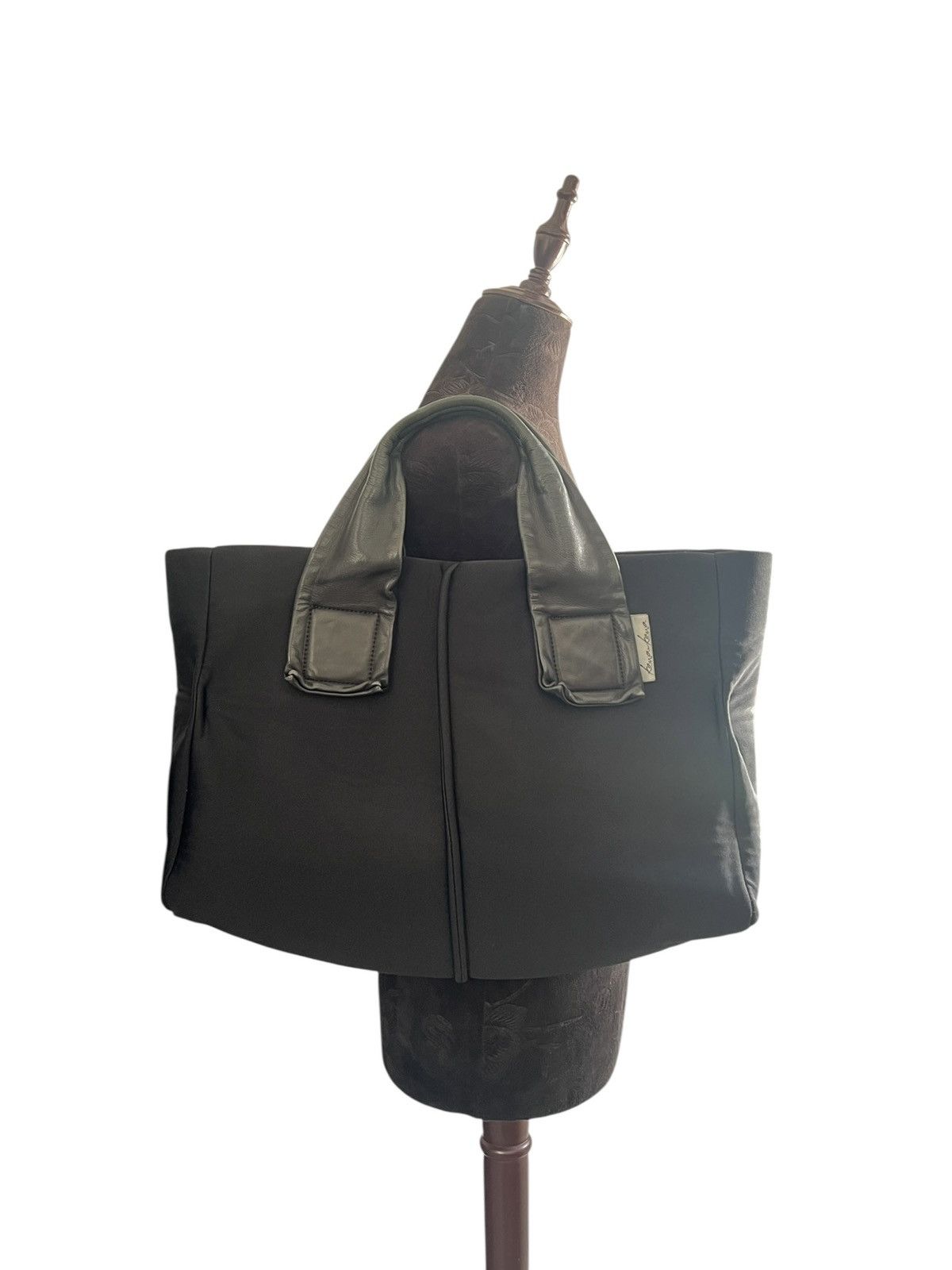 Yohji Yamamoto Yohji Yamamoto Kawa-Kawa Sponge + Leather Bag Size ONE SIZE - 11 Thumbnail