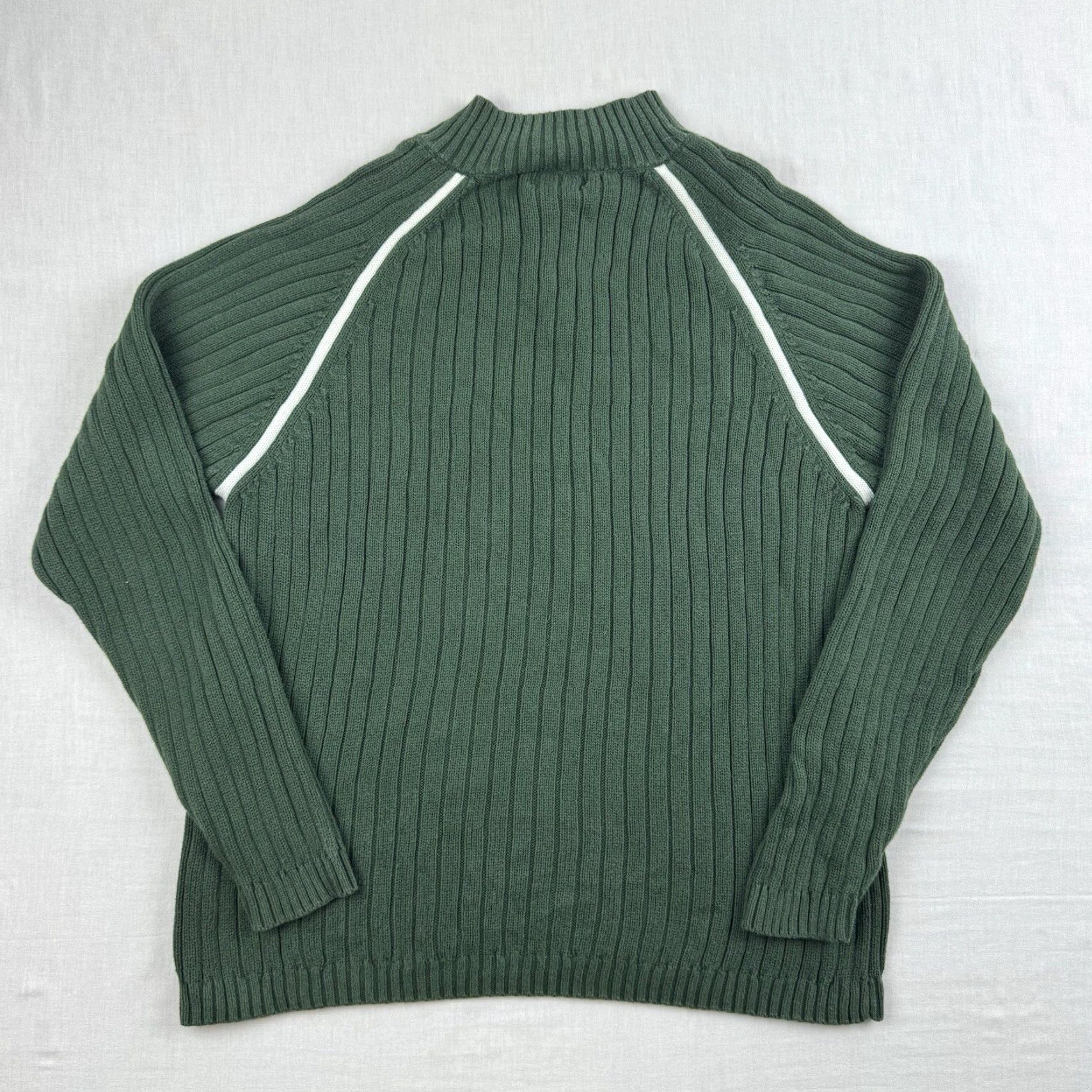 Route 66 VINTAGE Route 66 Sweater Adult Medium Pullover Collared Long Sleeve Green Casual Punk 90s Y2K Size US M / EU 48-50 / 2 - 8 Thumbnail