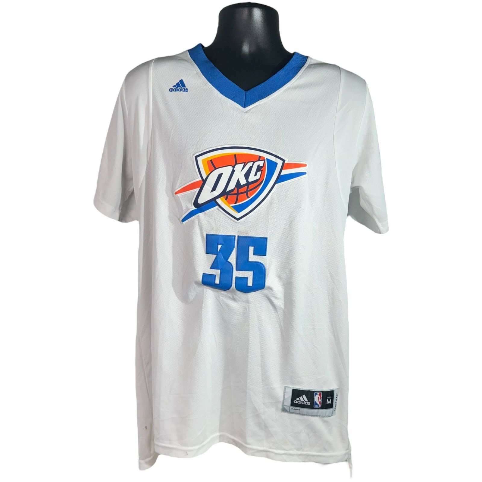 Adidas NBA Oklahoma City Thunder #35 Kevin Durant Jersey Size US M / EU 48-50 / 2 - 1 Thumbnail