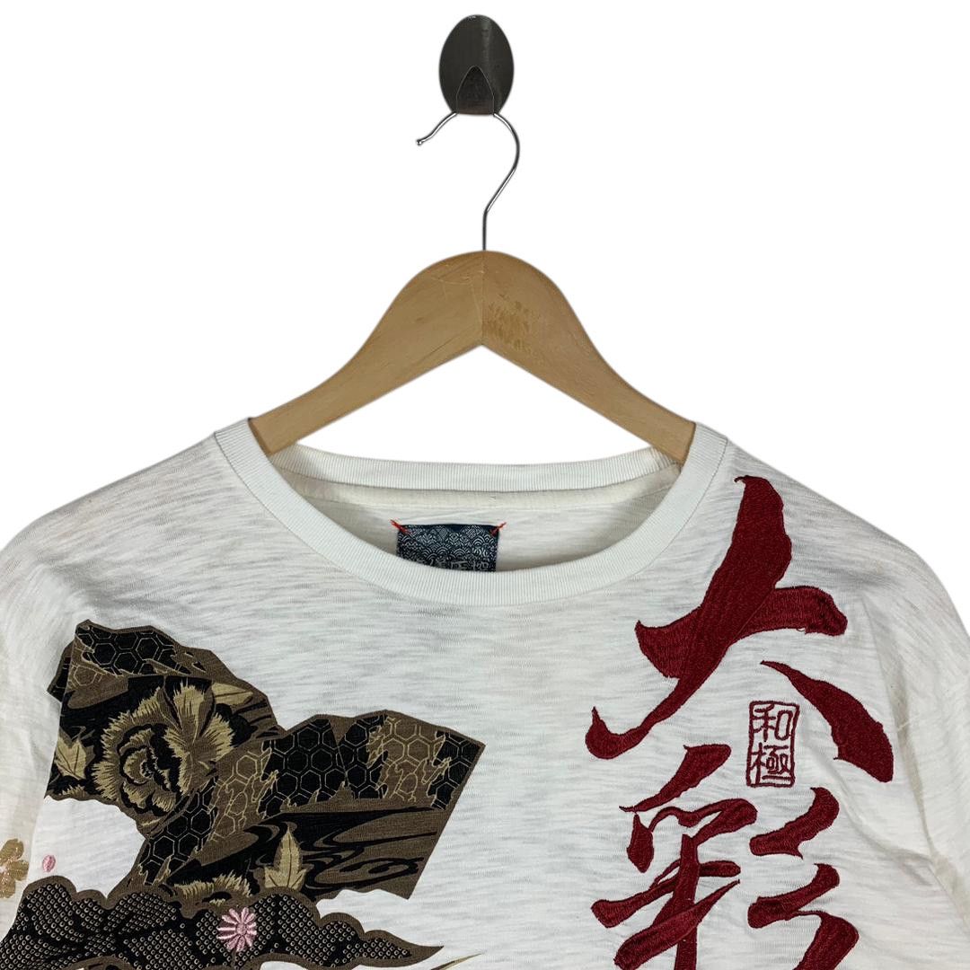 Other Ryugi Atsugi Peony & Sakura Embroidered Long Sleeve Tee Size US L / EU 52-54 / 3 - 2 Thumbnail