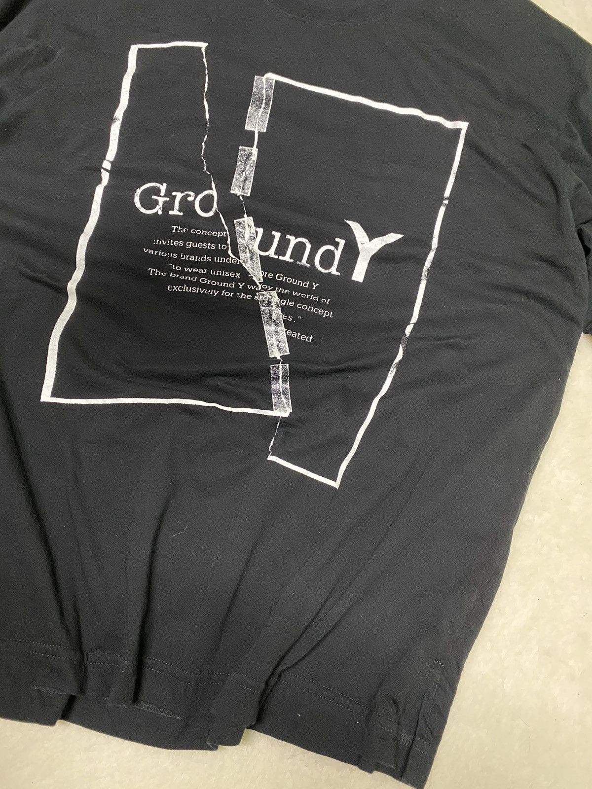 Ground Y Ground Y by Yohji Yamamoto shirt Size US M / EU 48-50 / 2 - 4 Thumbnail