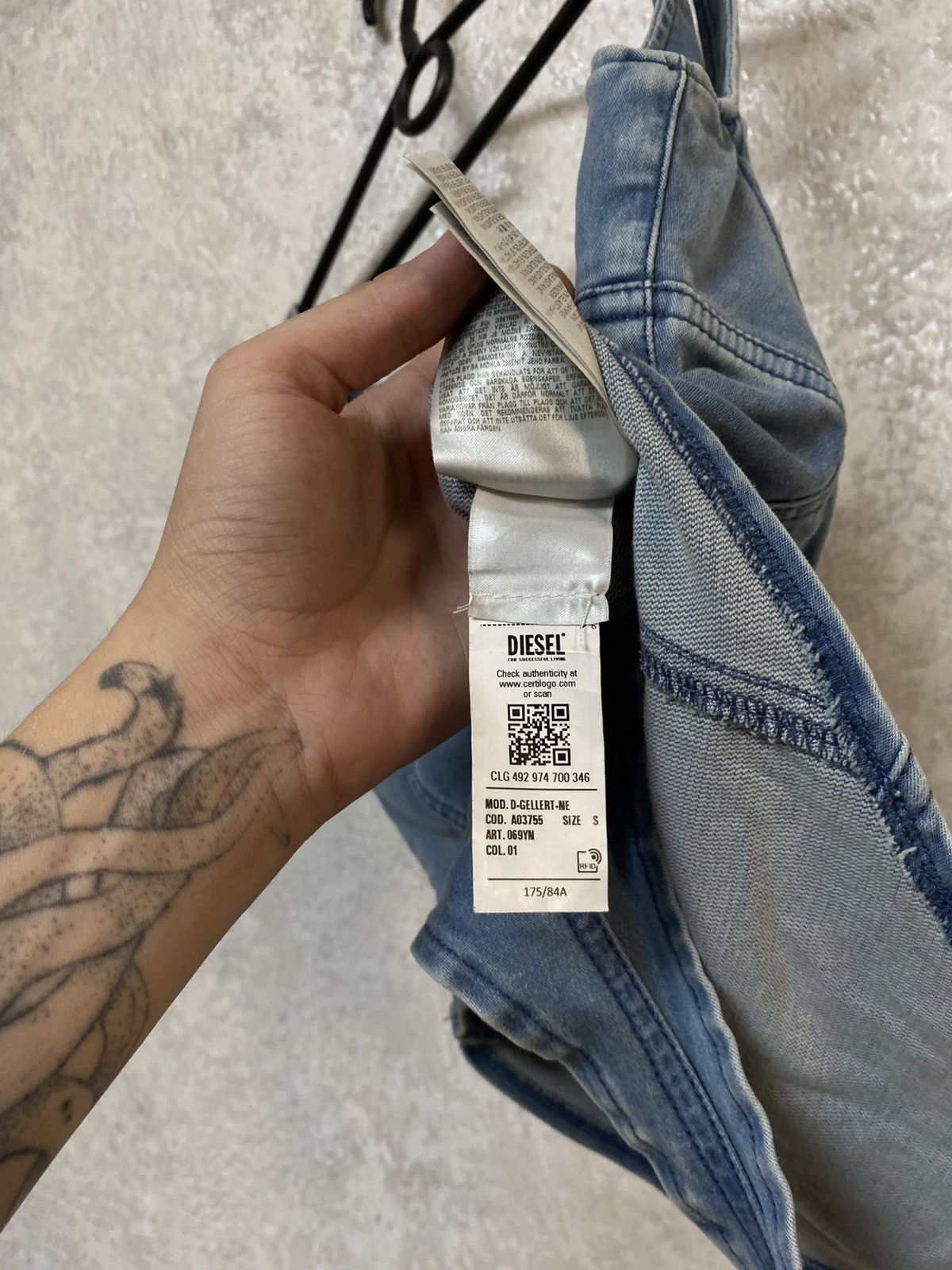 Diesel Diesel new collection denim bodysuit Size M / US 6-8 / IT 42-44 - 7 Thumbnail
